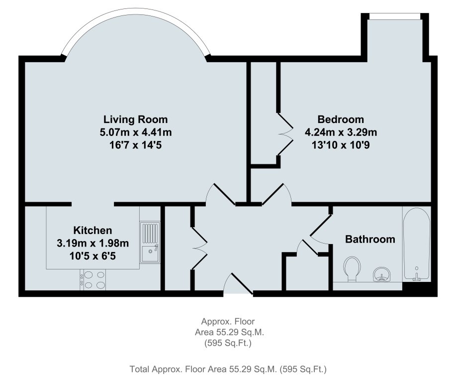 1 Bedrooms Flat to rent in Quakers Court, Abingdon OX14