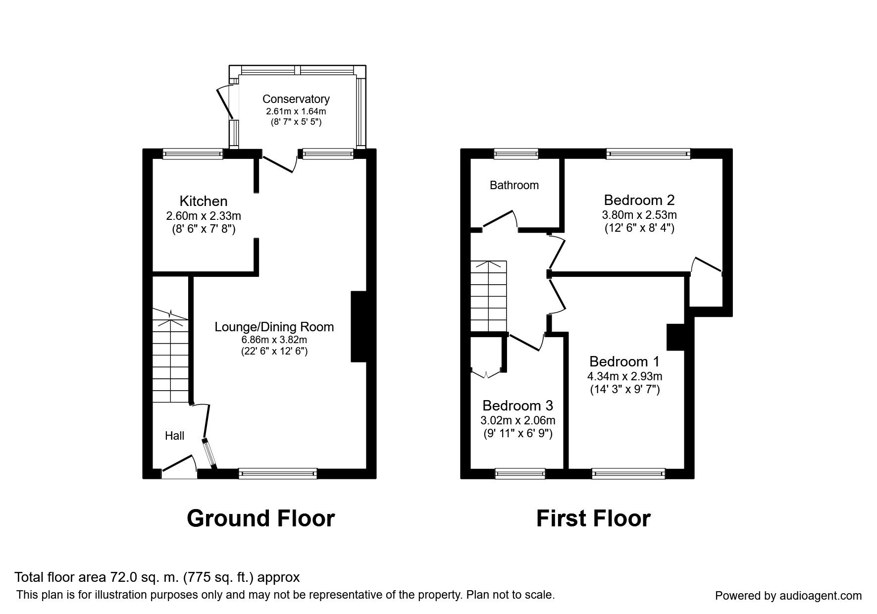 3 Bedrooms  to rent in St. Dunstans Close, Canterbury CT2