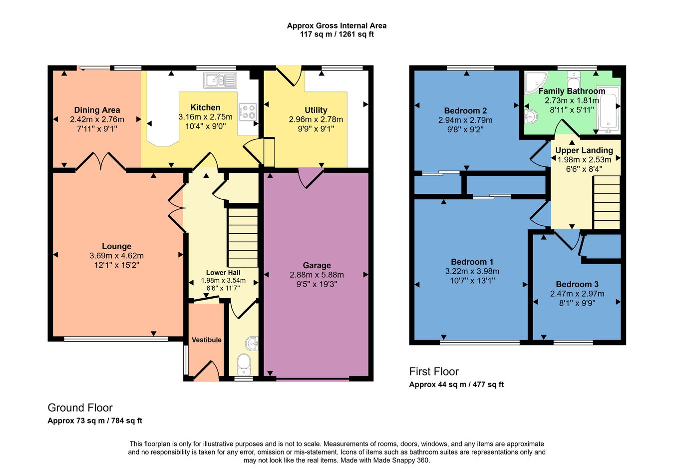 Kantara, Victoria Road, Leven floorplan