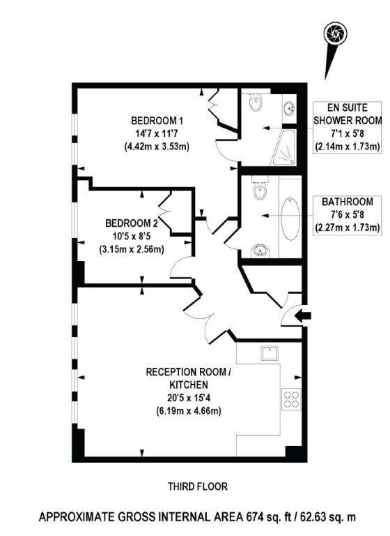 2 Bedrooms Flat to rent in Romney House, 47 Marsham Street, London SW1P