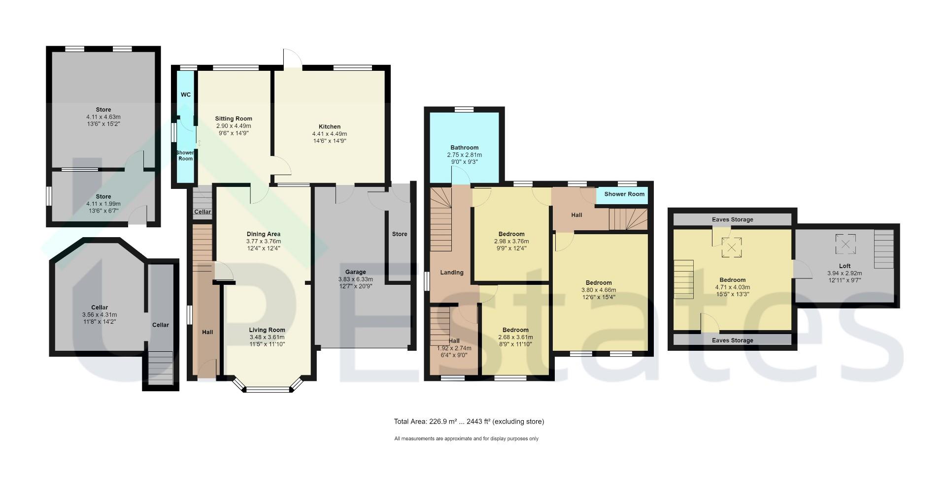 1, Stratford Street, Coventry floorplan