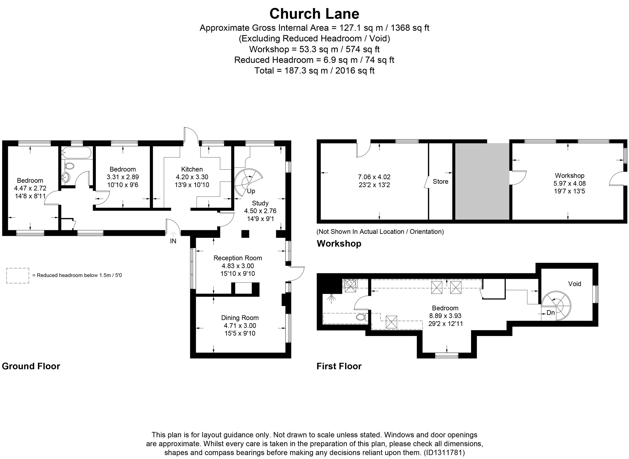 Cairns Barn, Elsage Court, Church Lane, Leighton Buzzard floorplan