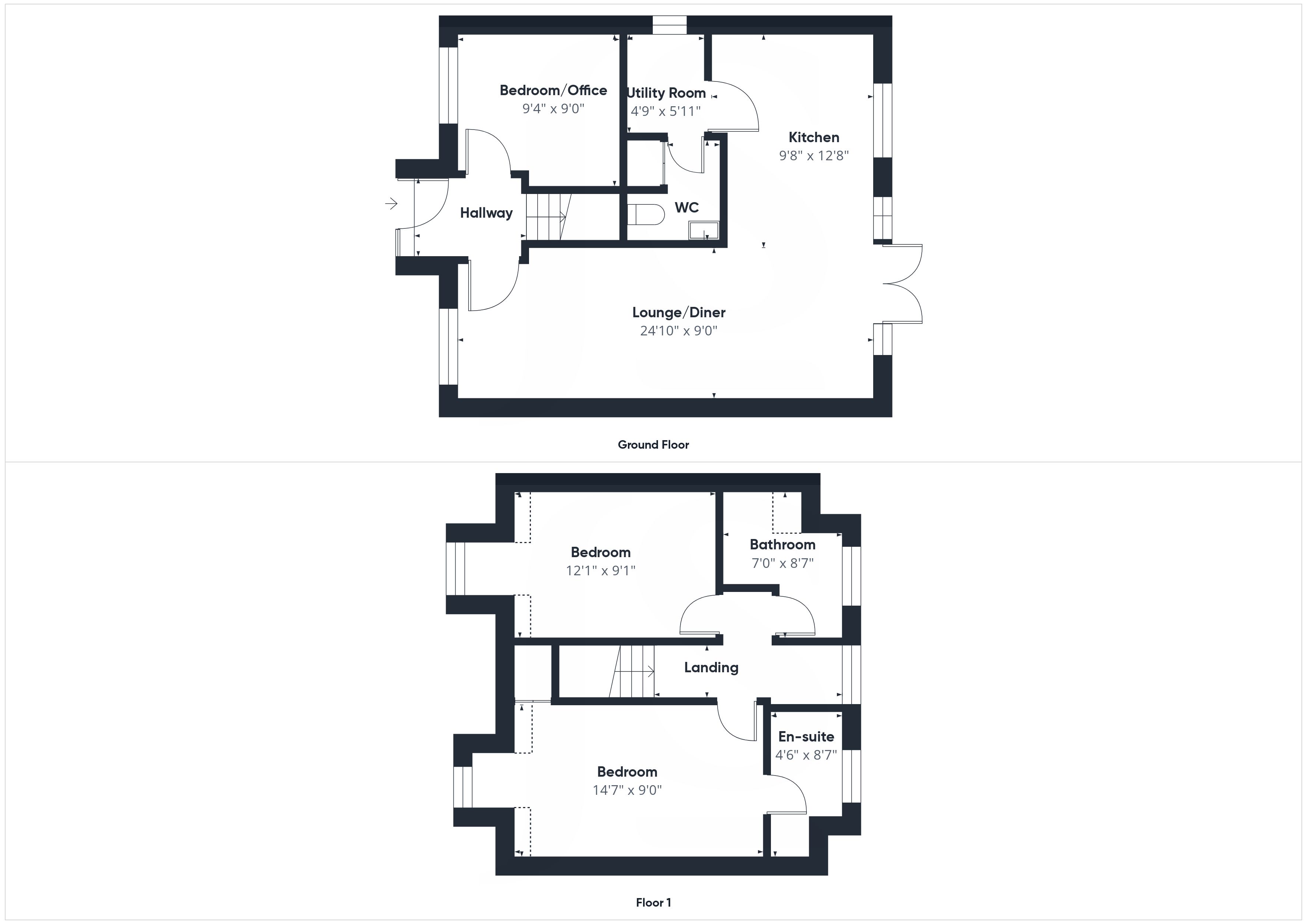 66a, Ladydell Road, Worthing floorplan