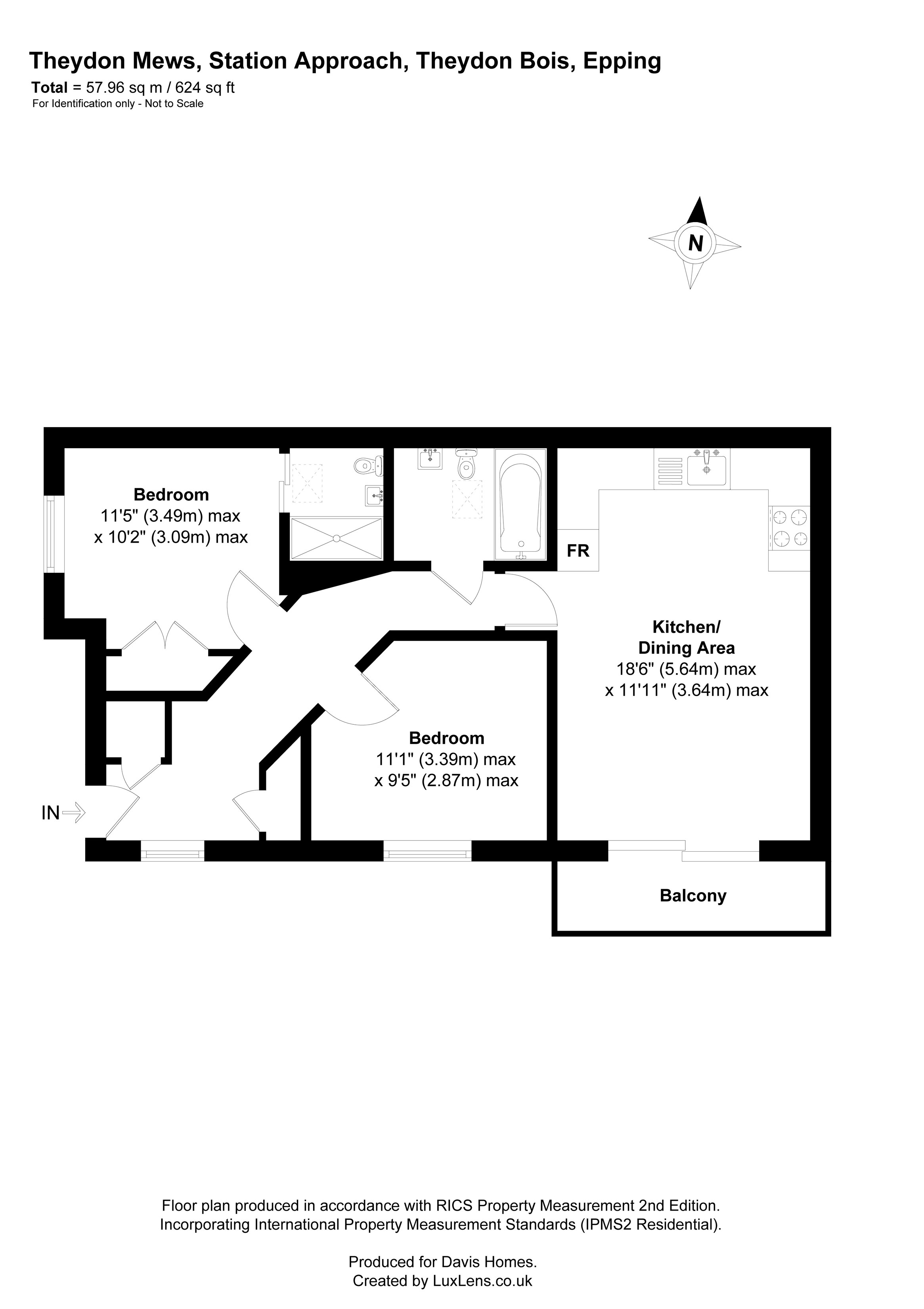 10, Theydon Mews, Station Approach, Theydon Bois floorplan