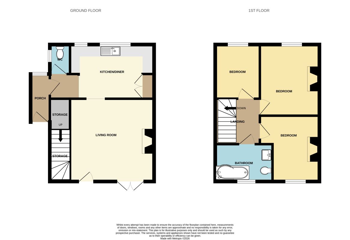 2 Sunnybank Muddiford, Barnstaple floorplan