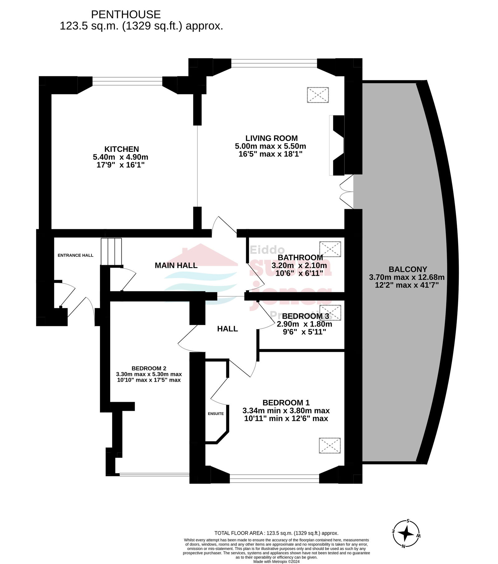 9 Bryn Hafan floorplan