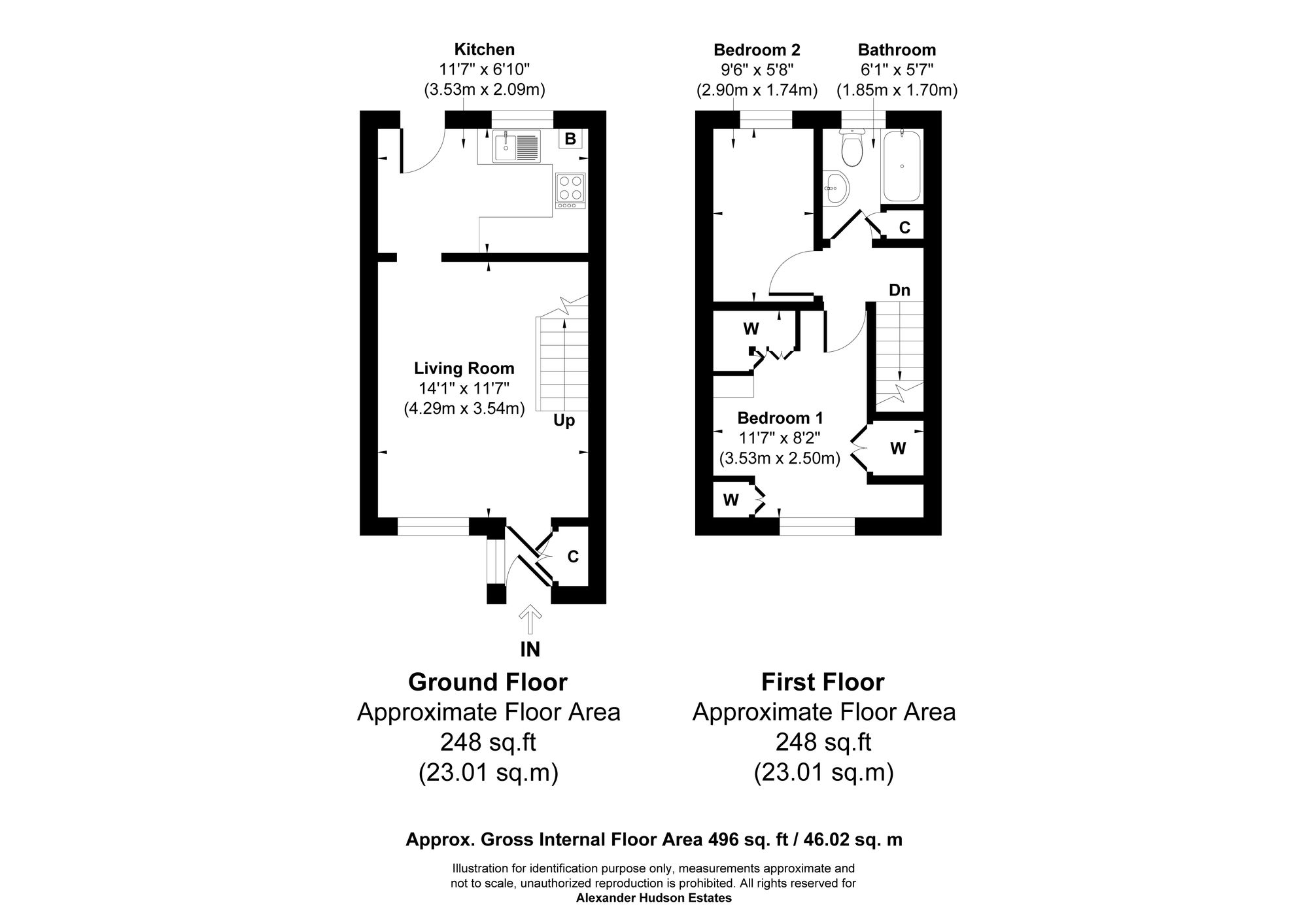 11 Amberley Chase, Newcastle Upon Tyne floorplan