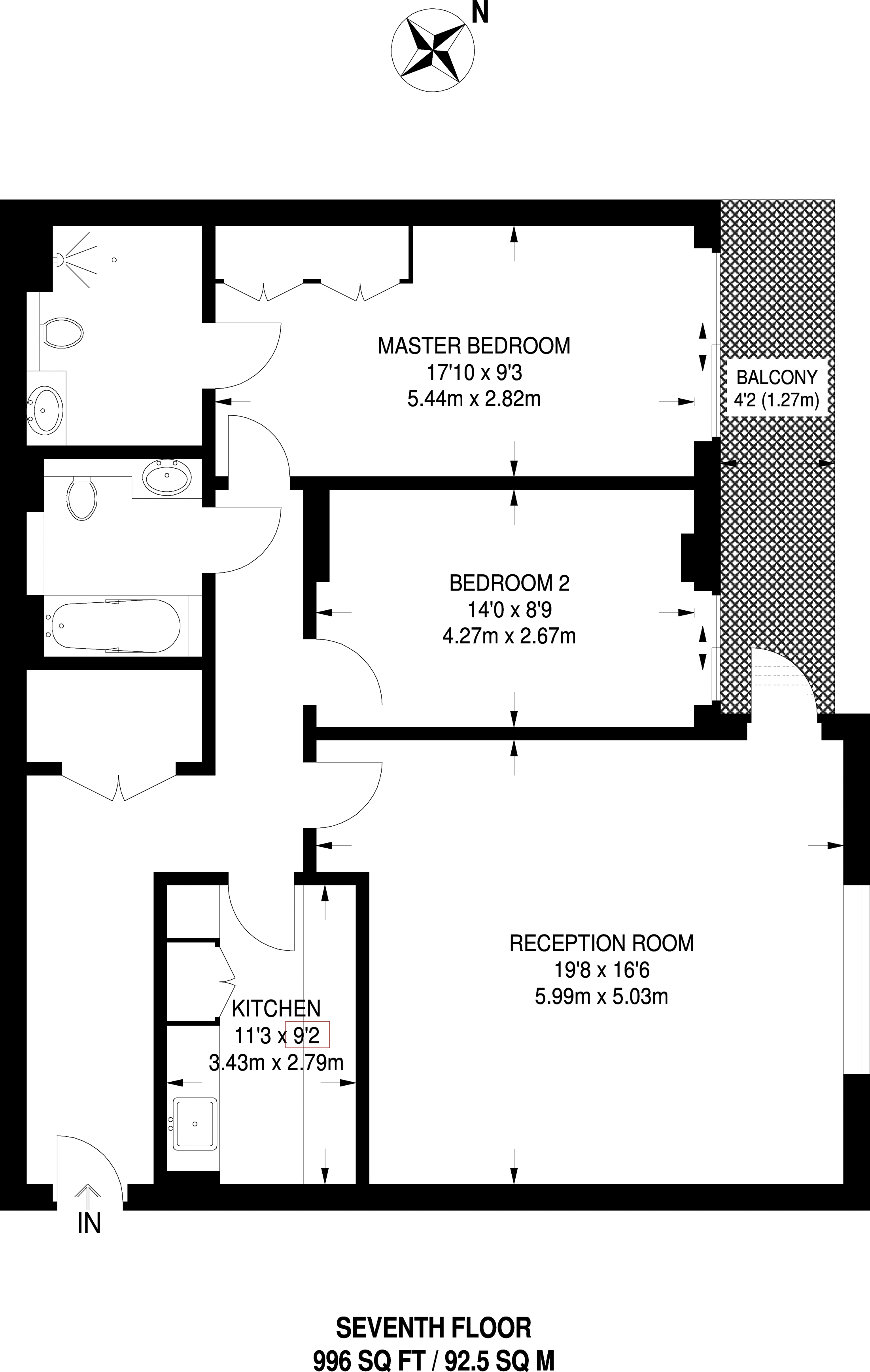 2 Bedrooms Flat to rent in Imperial Wharf, Imperial Wharf SW6