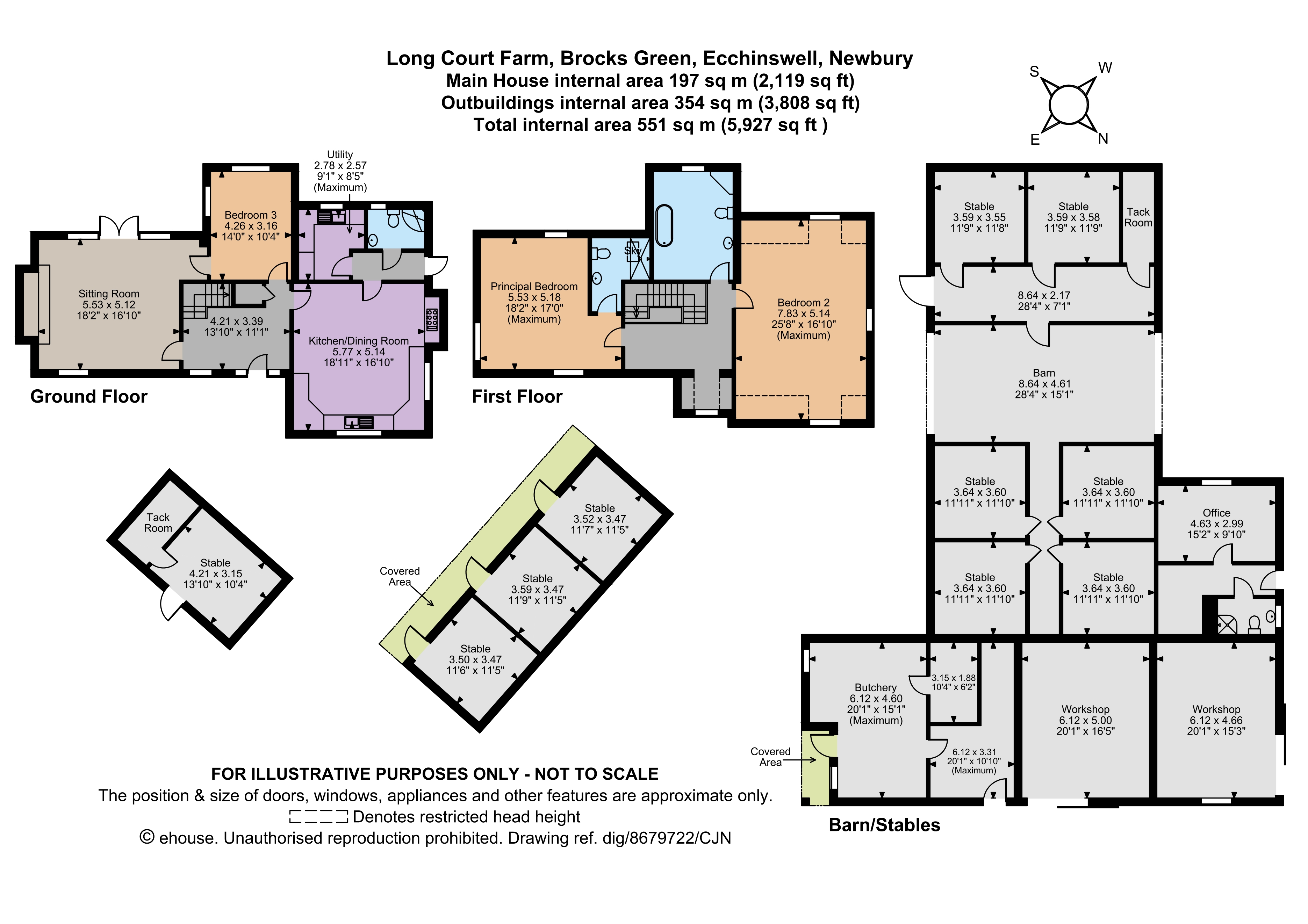 Long Court Farm,, Brocks Green, Newbury floorplan