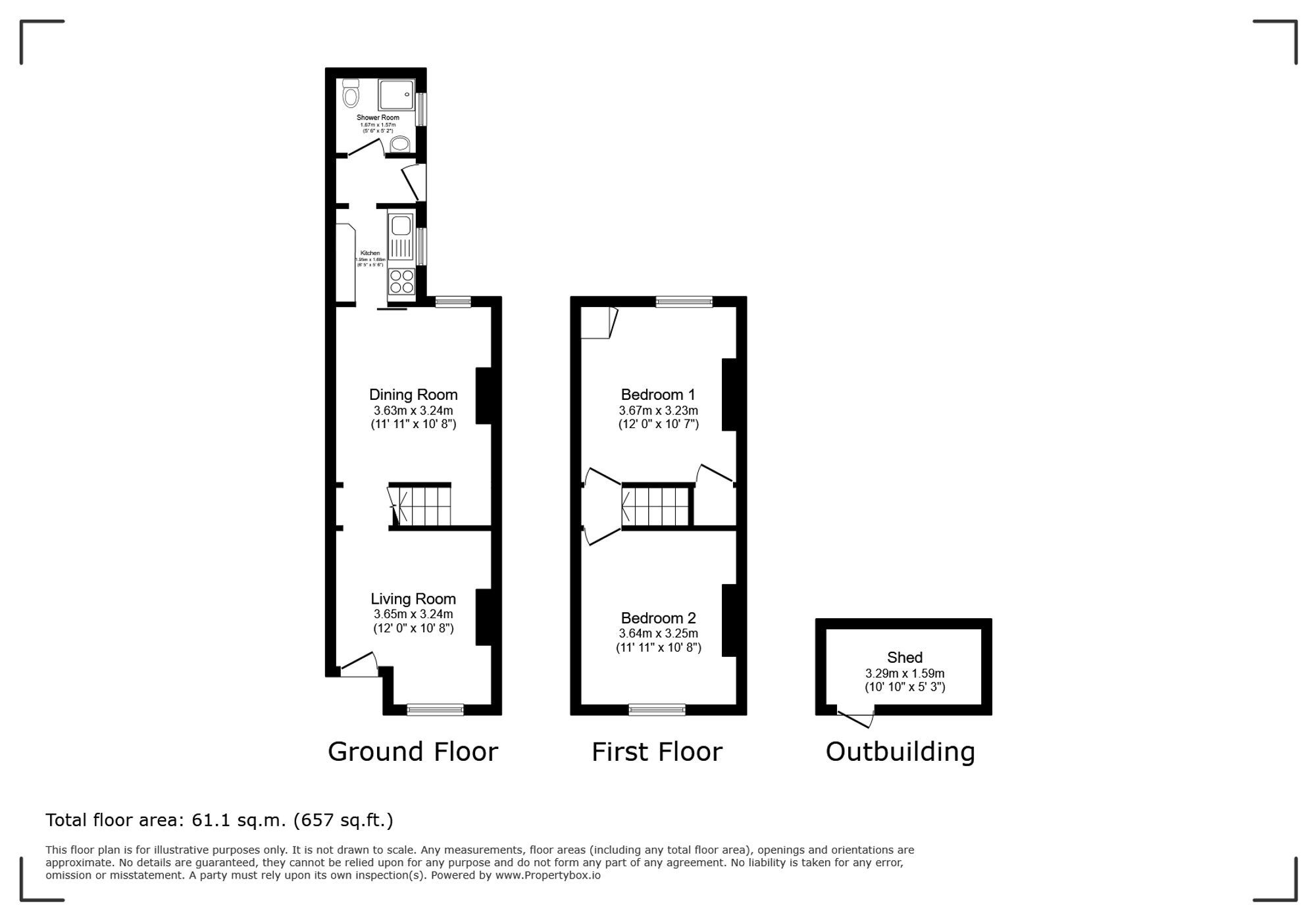 109 New Inn Lane, Stoke-On-Trent floorplan