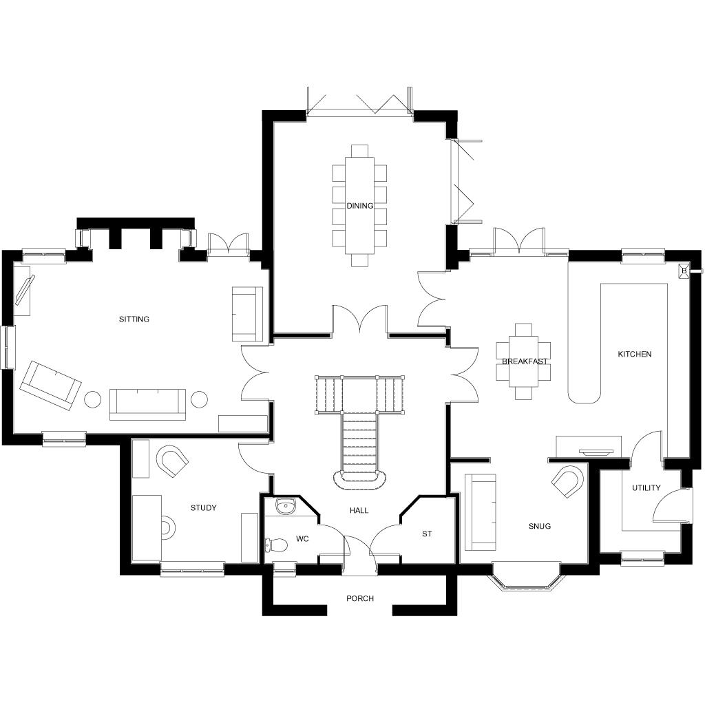 5 Bedrooms Detached house for sale in