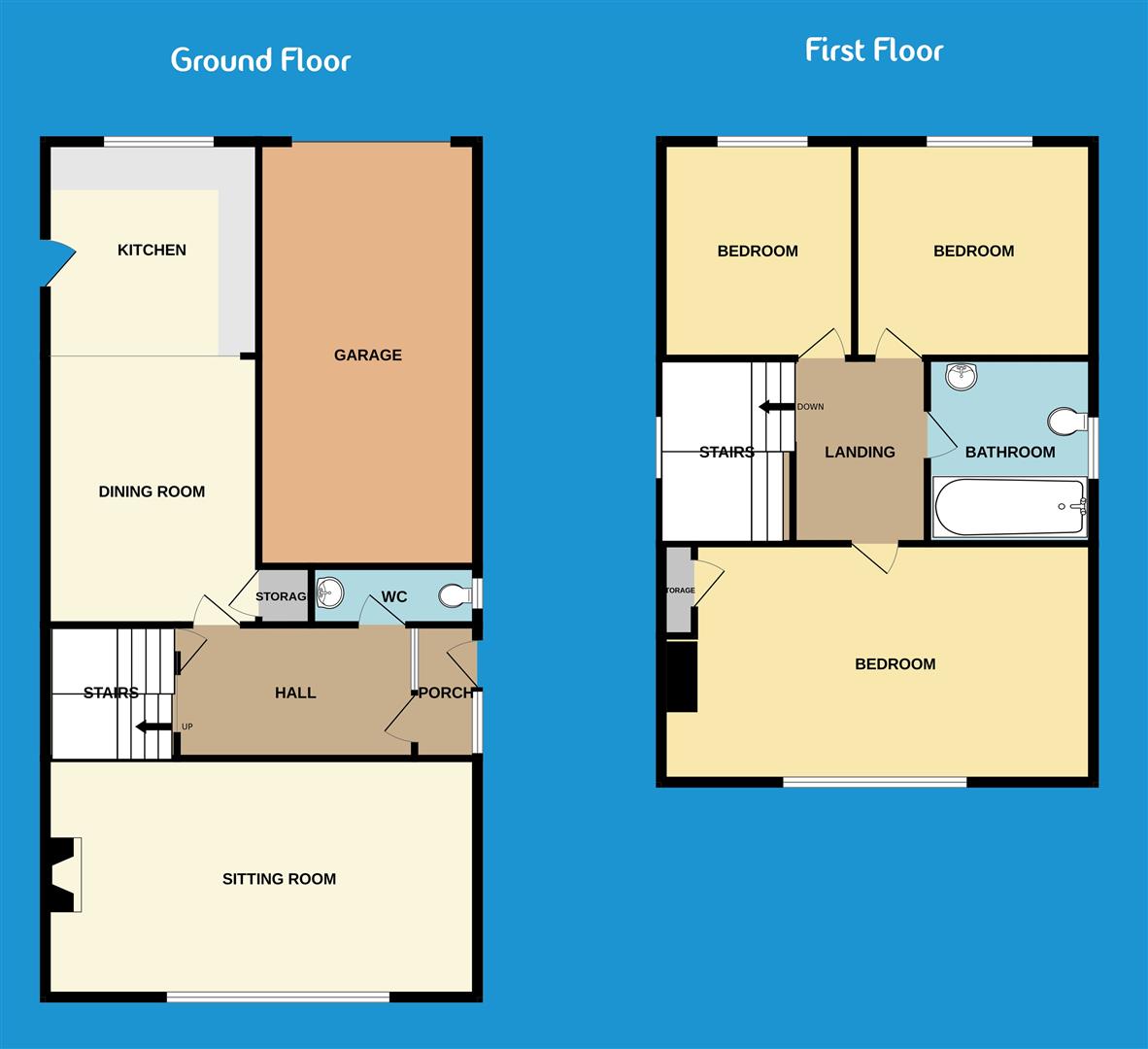 Trelawney, Lezant, Launceston floorplan