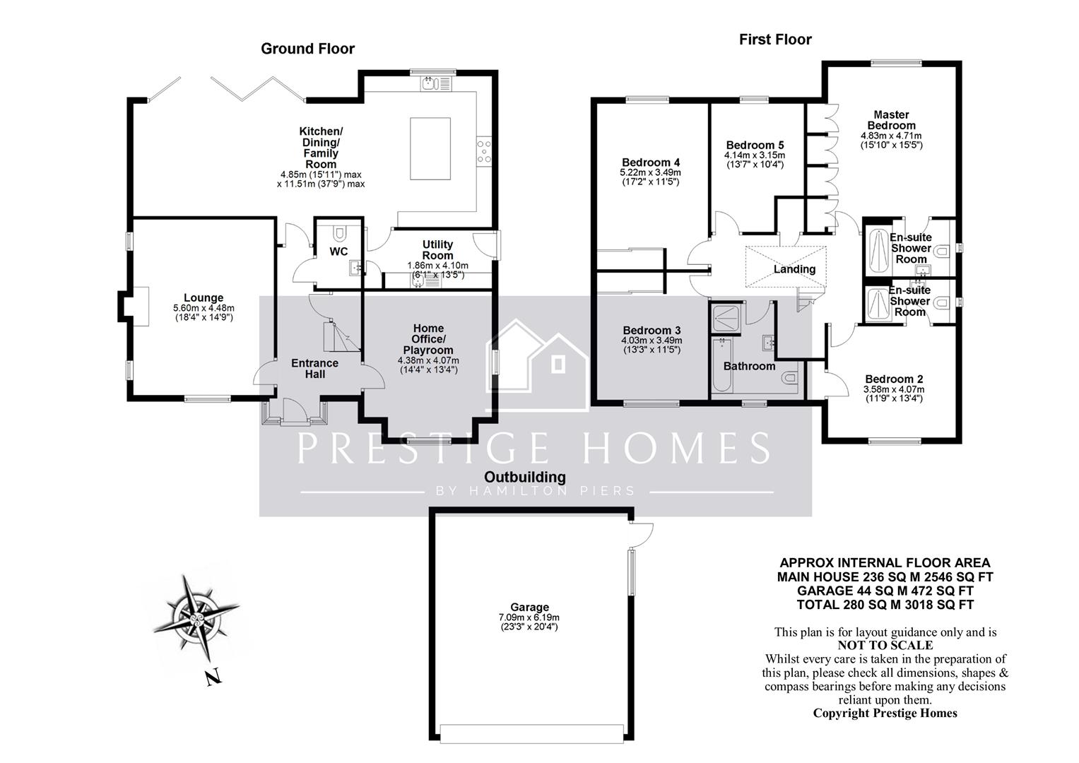 6, Rosina Place, Wickham Bishops, Witham floorplan