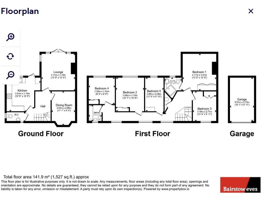 Grays floorplan