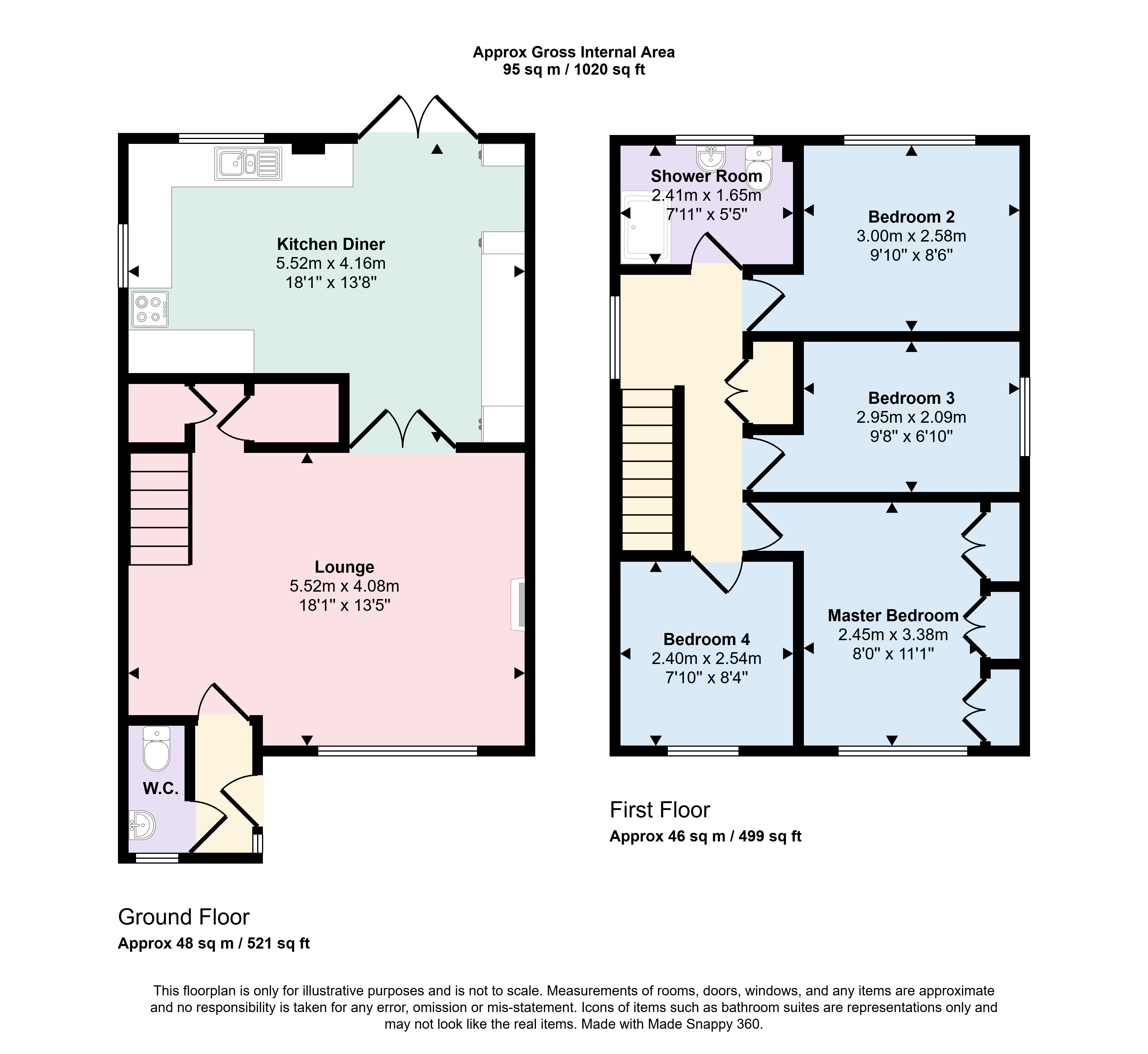 27, Carrickowel Crescent, St Austell floorplan