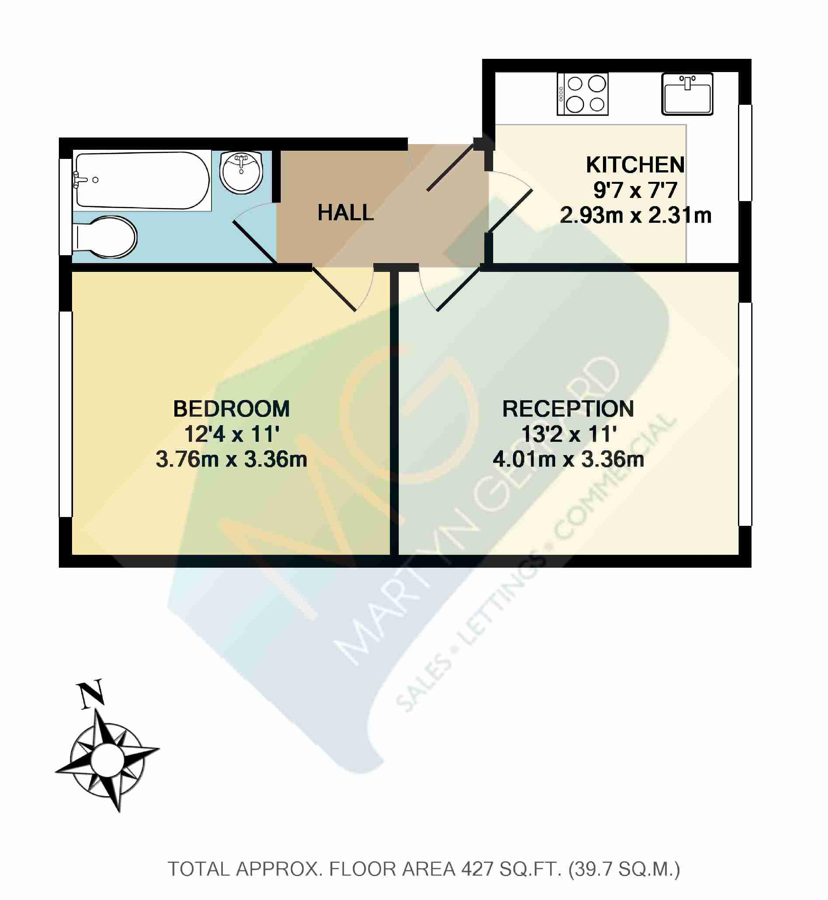 1 Bedrooms Flat to rent in Summerland Grange, Summerland Gardens, Muswell Hill N10