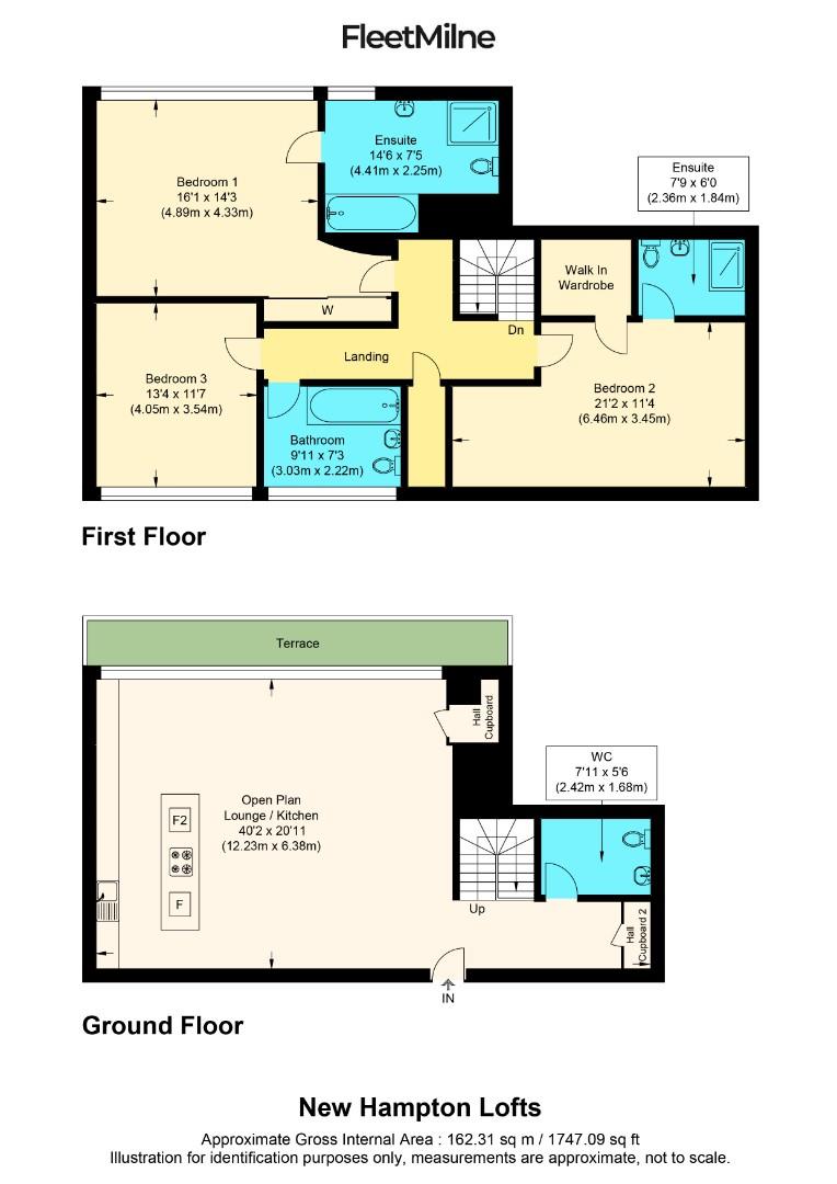 58, New Hampton Lofts, Birmingham floorplan
