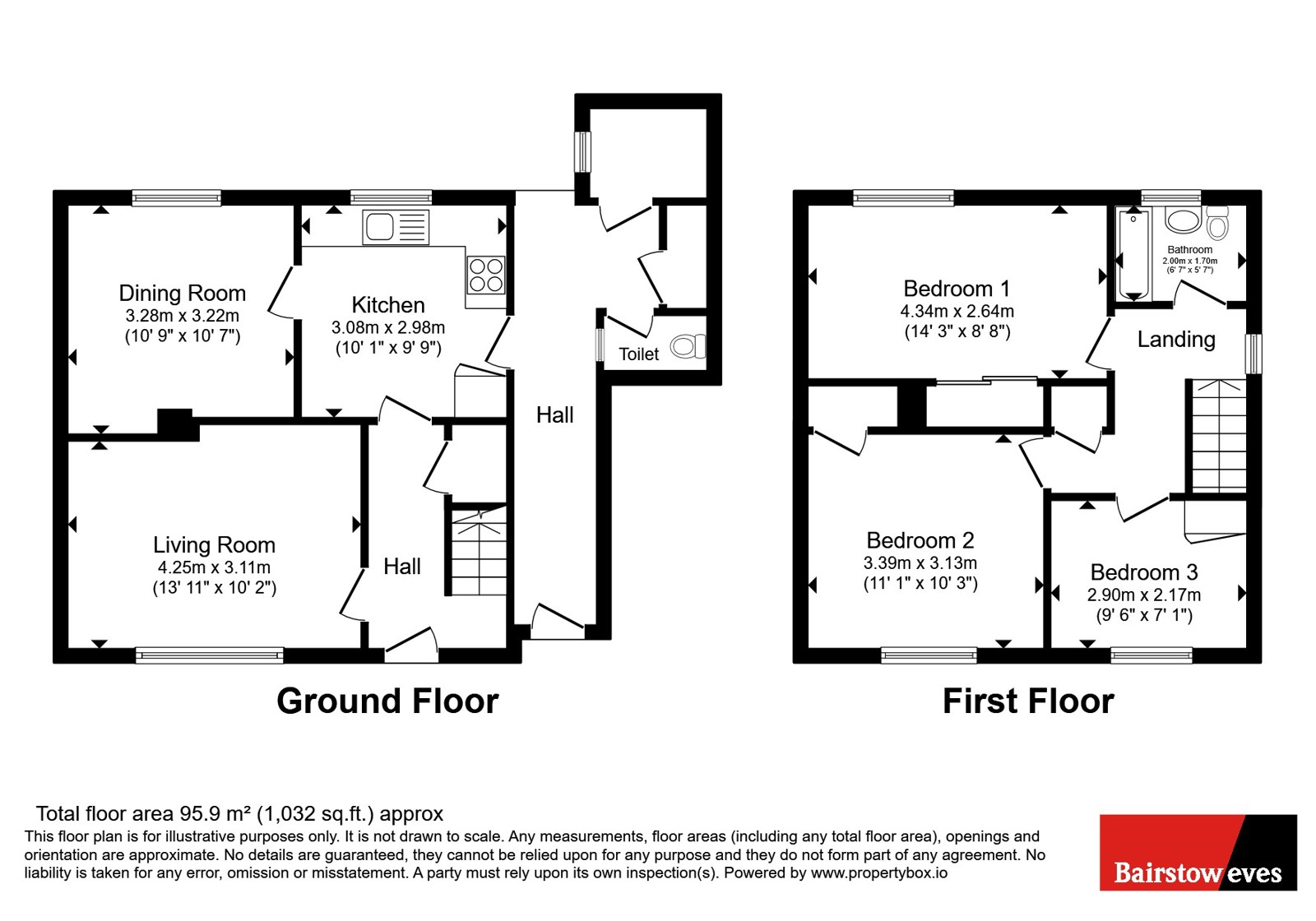 10, Bulcote Road, Nottingham floorplan