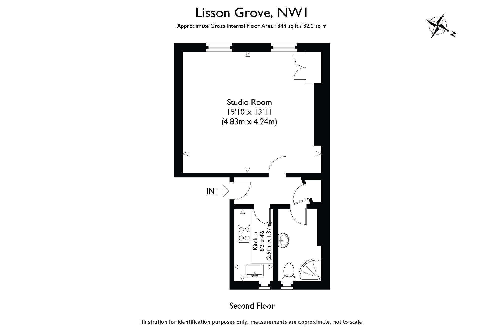 Lisson Grove, London floorplan