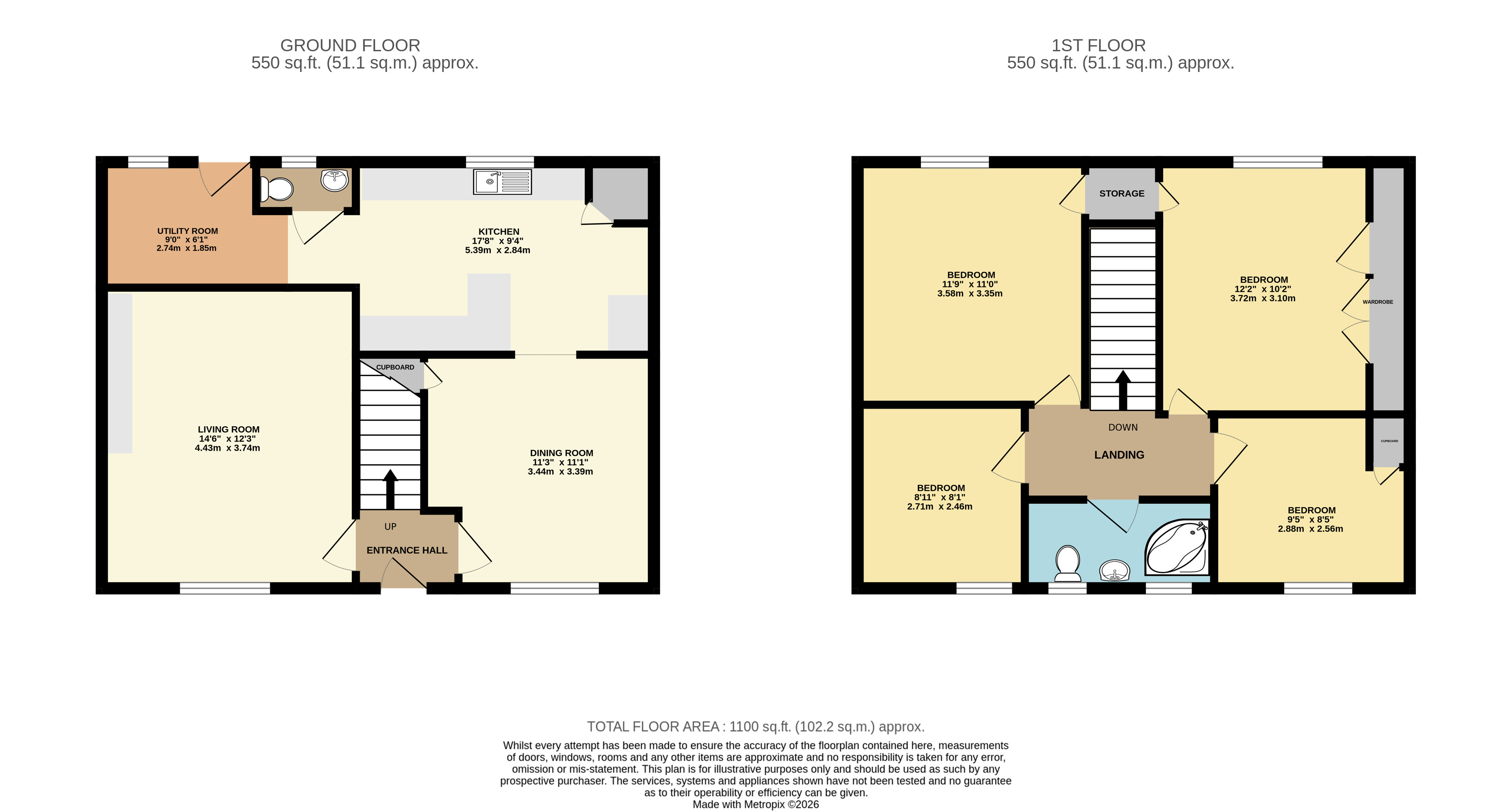 83, Barton Tors, Devon floorplan