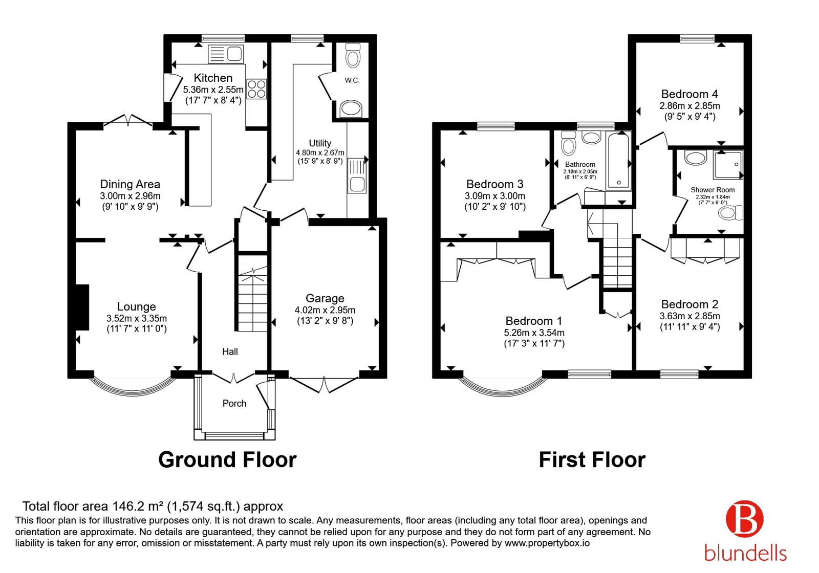 66, Rosegarth Avenue, Sheffield floorplan