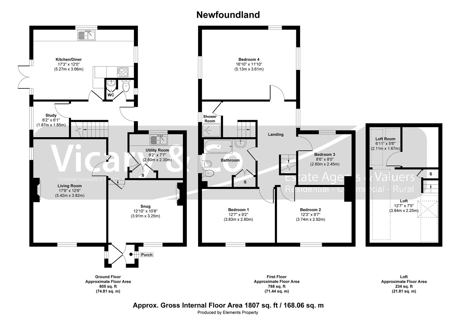 1, Newfoundland, Bridport floorplan