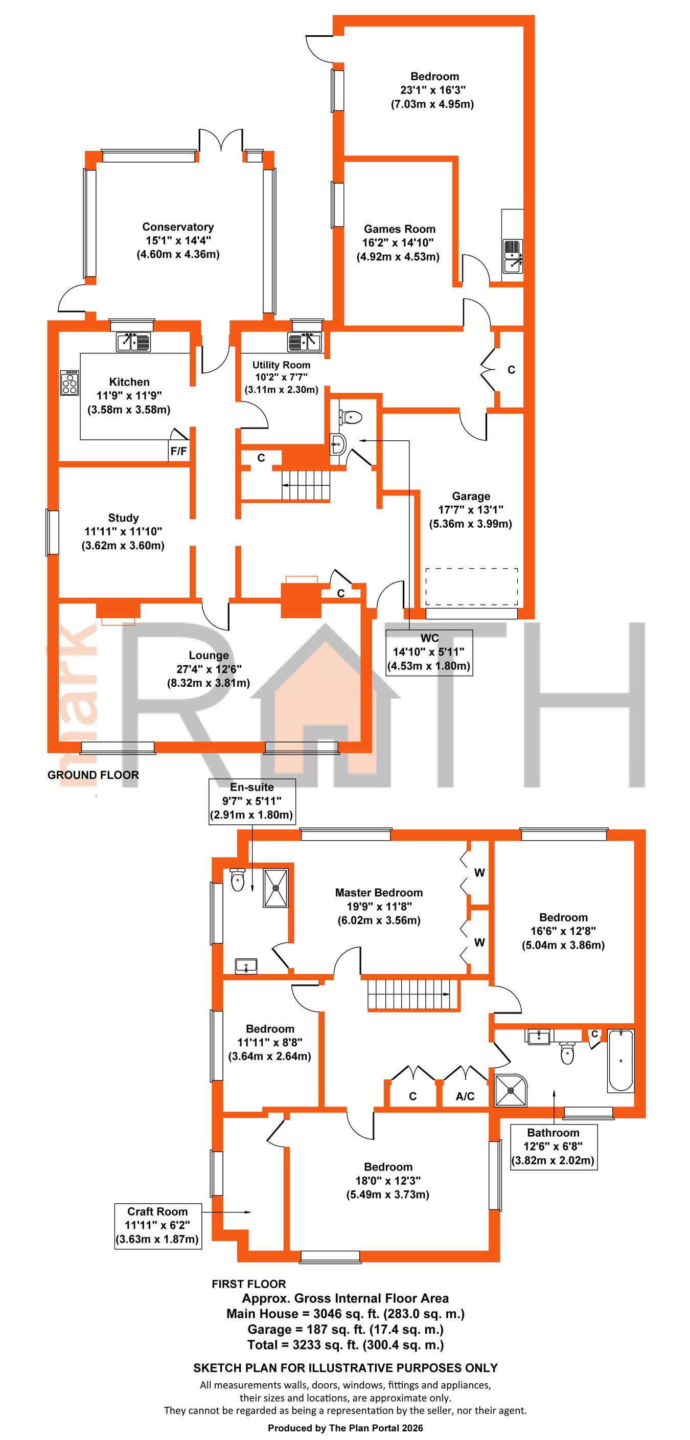 36, Barkham Ride, Wokingham floorplan