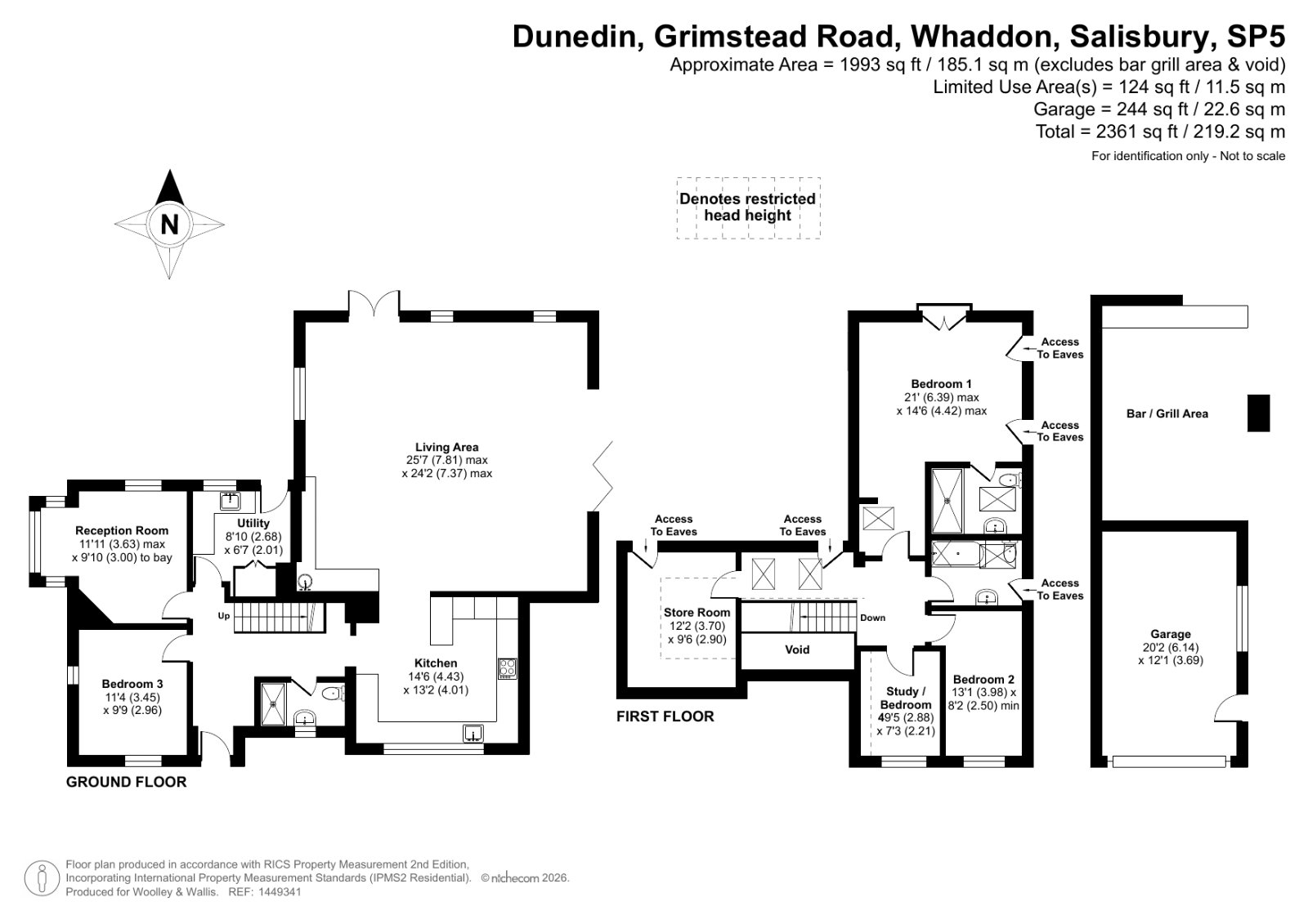 Dunedin,, Grimstead Road, Salisbury floorplan