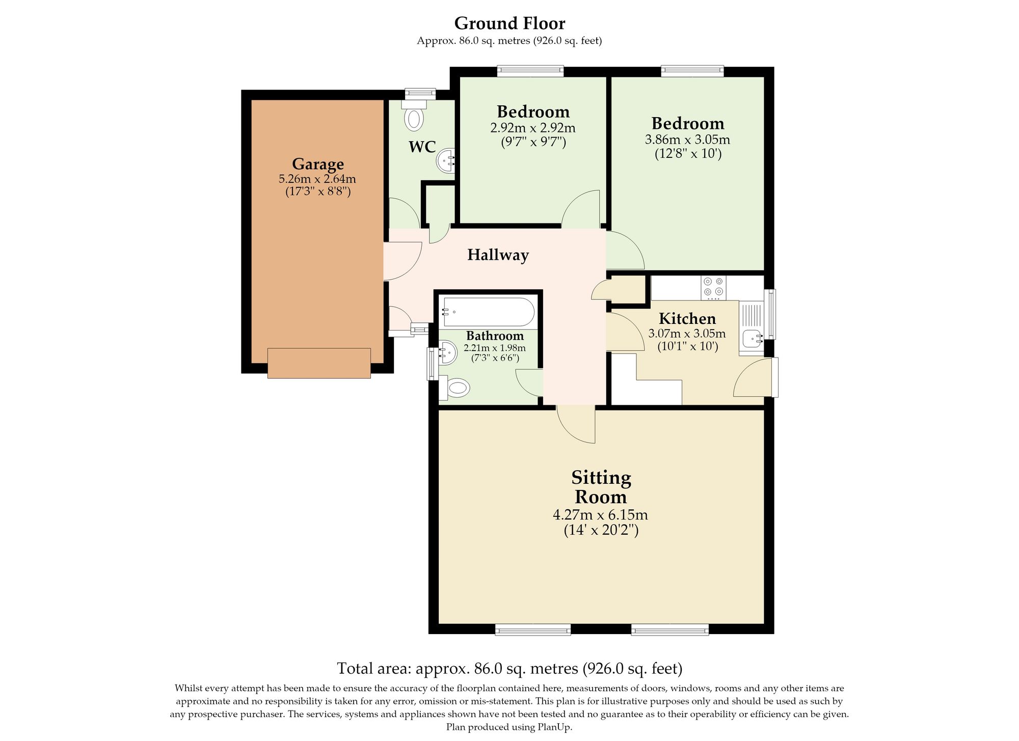 19 Youngmans Close, North Walsham floorplan
