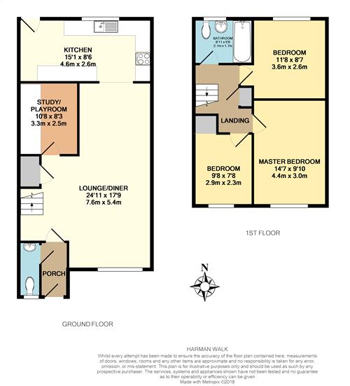 3 Bedrooms Terraced house for sale in Harman Walk, Clacton-On-Sea CO16