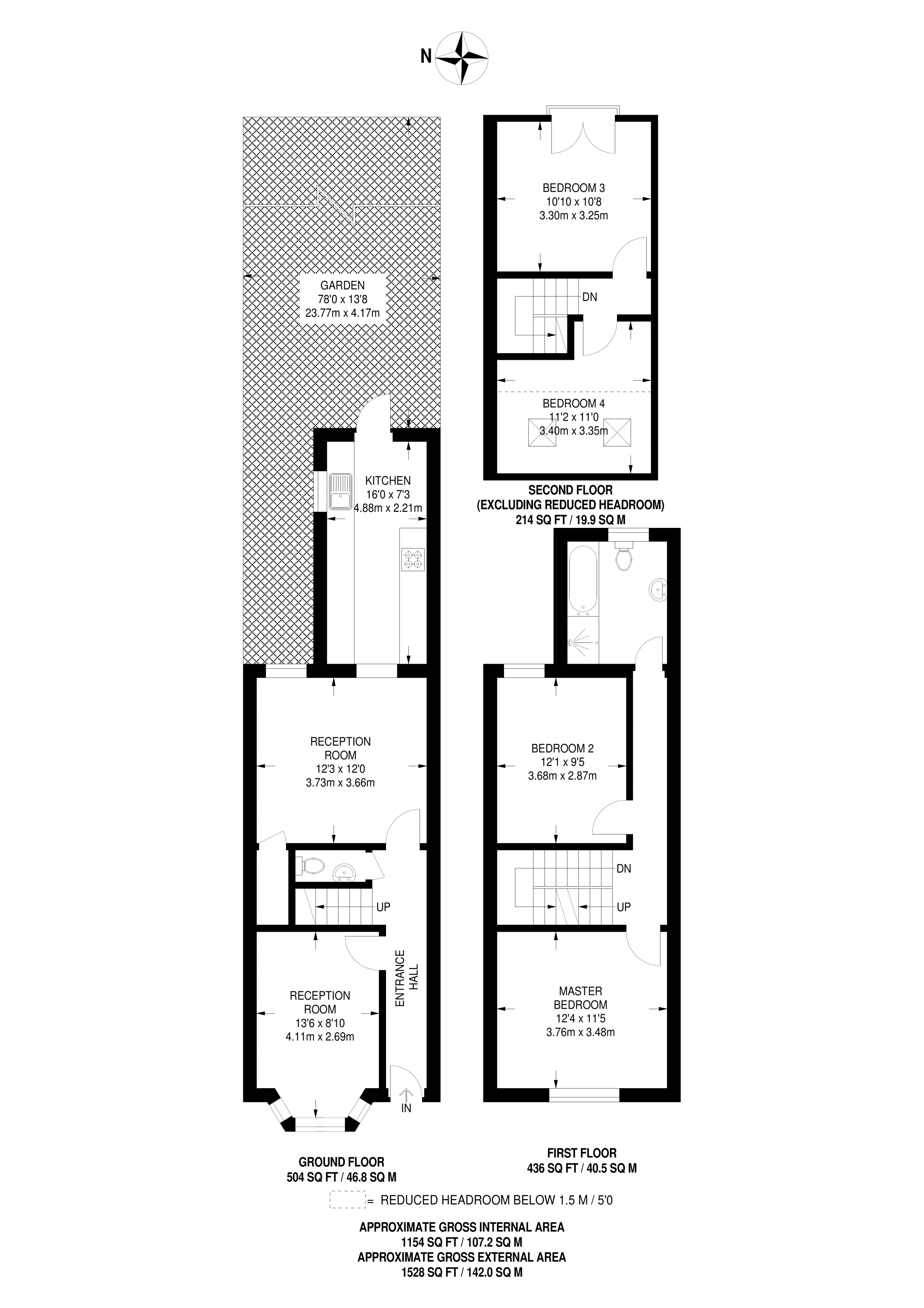 4 Bedrooms Terraced house to rent in Victoria Road, Barnet EN4