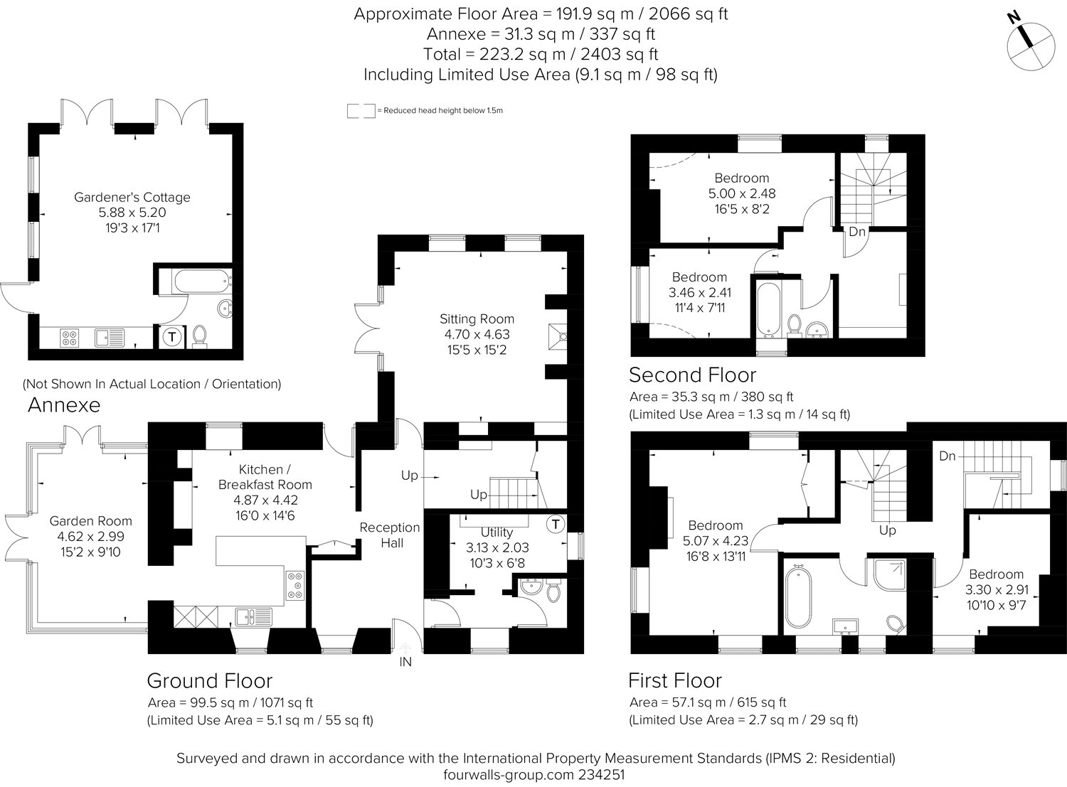 4 Bedrooms Semi-detached house for sale in Sands Hill, Dyrham, Gloucestershire SN14