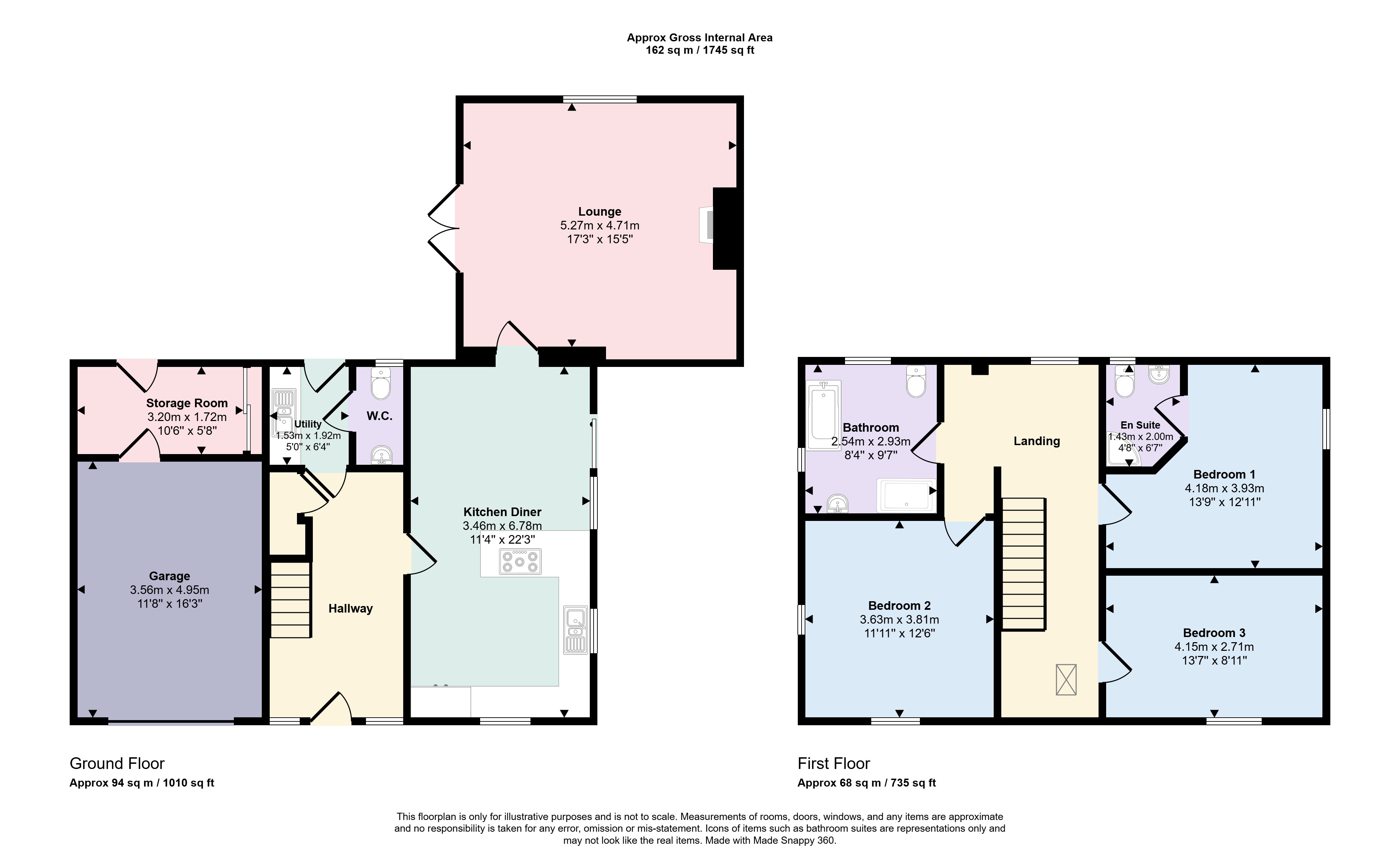 2, Kings Garth, Wigton floorplan