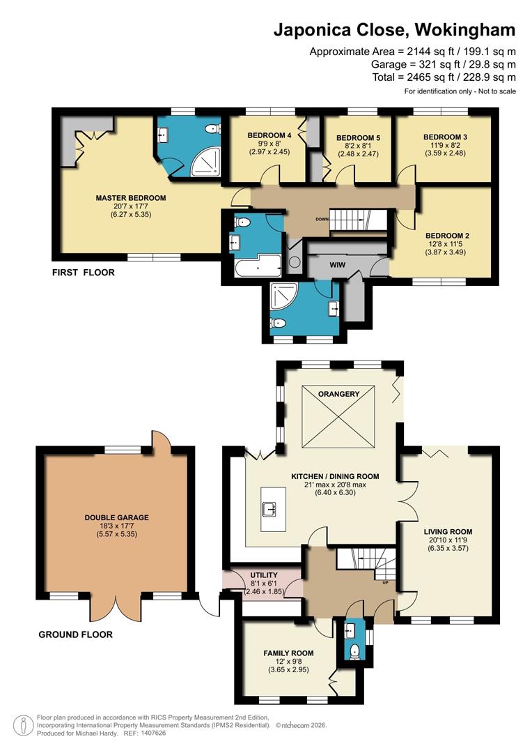 17, Japonica Close, Wokingham floorplan