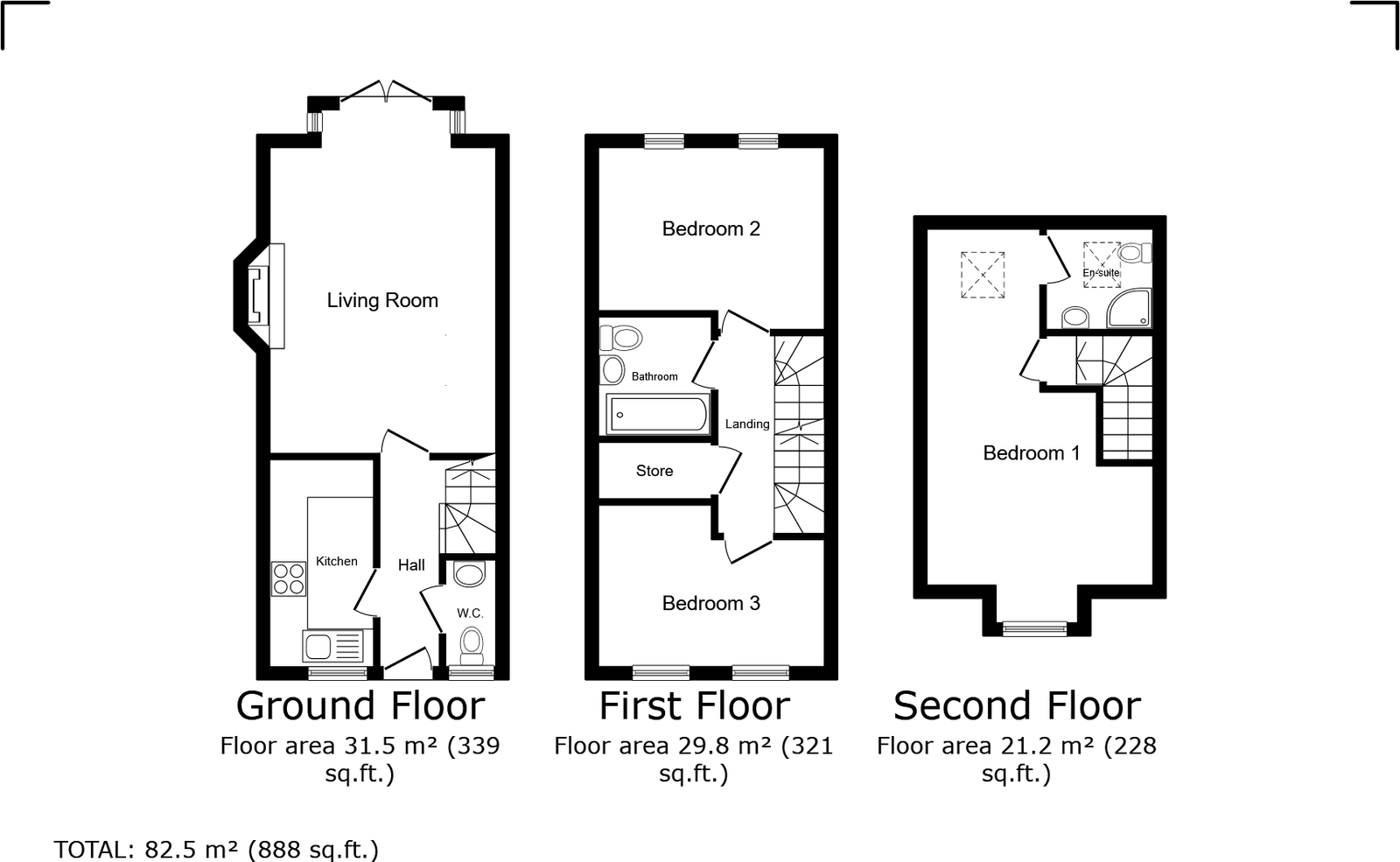 6, Northcroft, Barnsley floorplan