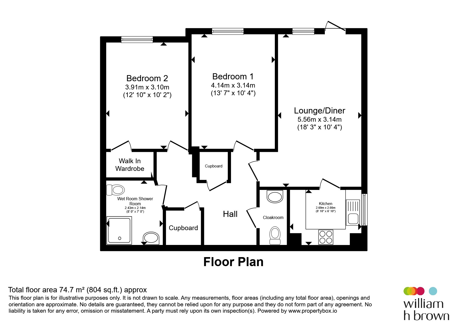 20, Springs Court, Field Close, Cottingham floorplan