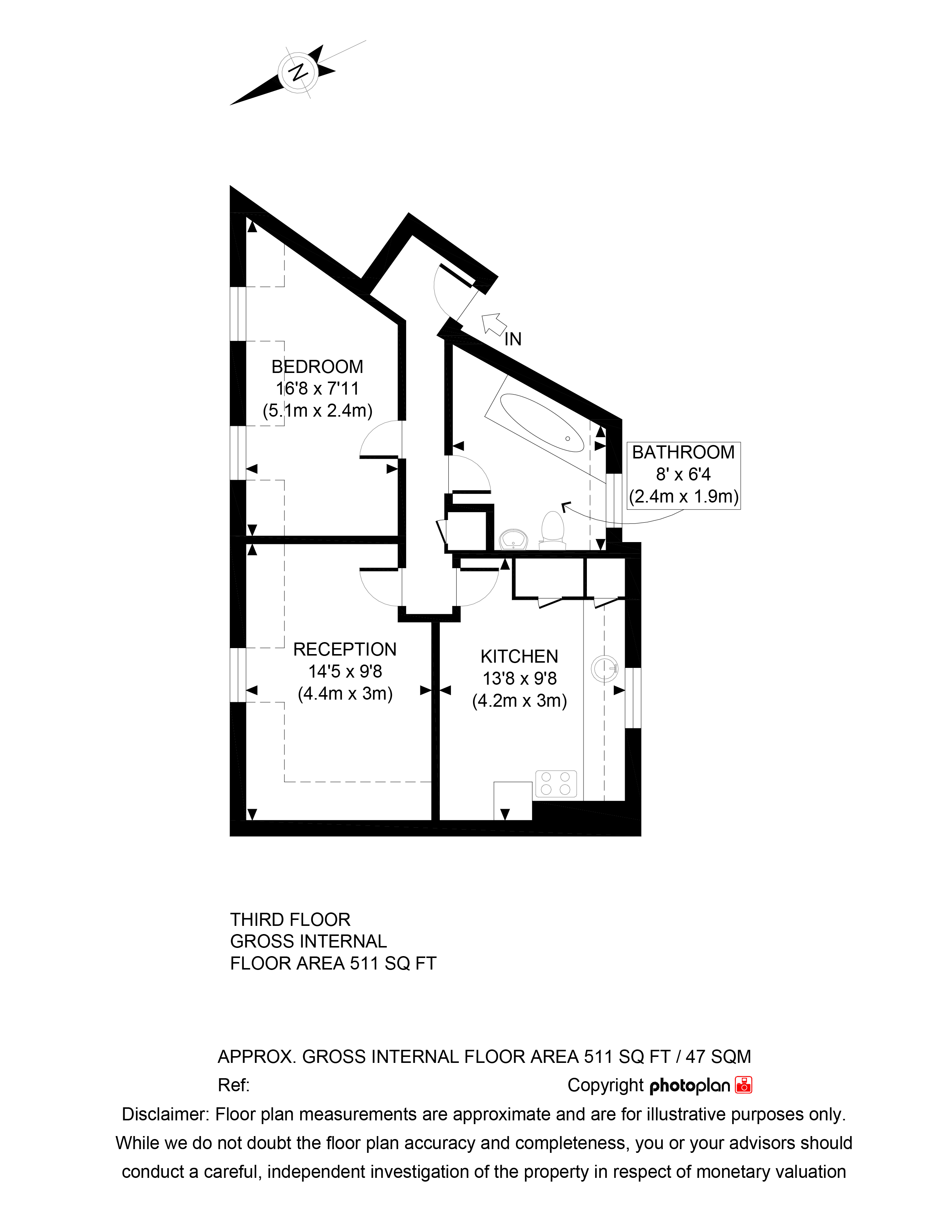 1 Bedrooms Flat to rent in St. Pancras Way, Camden Town, London NW1