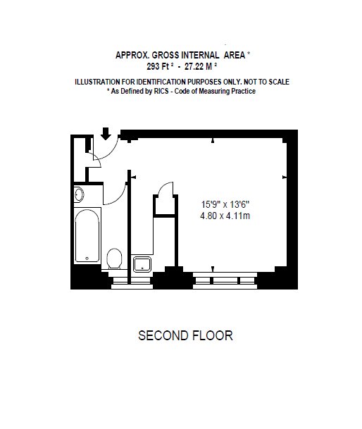 Flat 24, 39, Hill Street, Mayfair, London floorplan