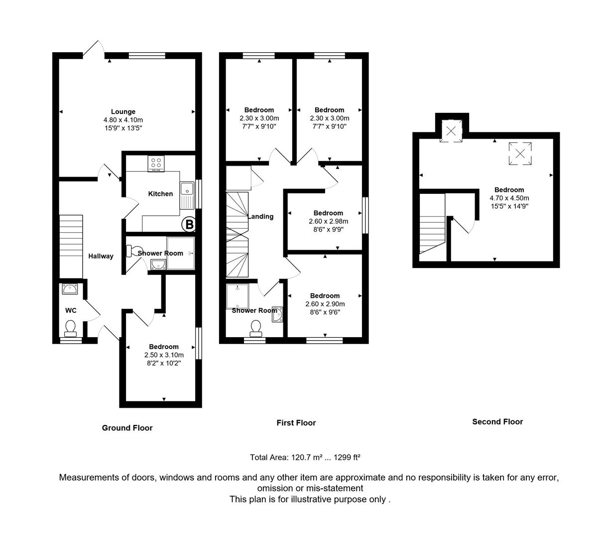 17A, Downs Road (Rooms available), Canterbury floorplan