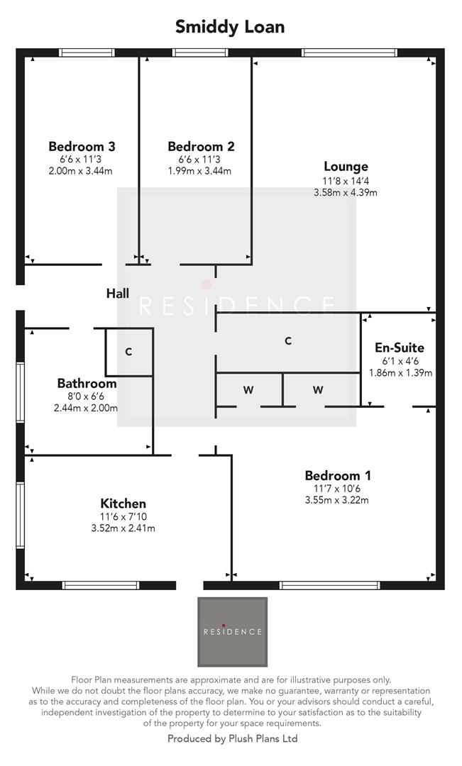 Smiddy Loan, Chapelton, Strathaven ML10, 3 bedroom detached bungalow