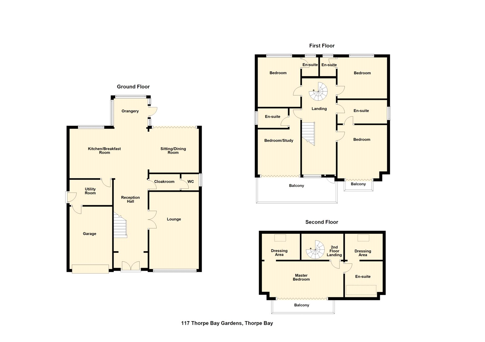 5 Bedrooms Detached house for sale in Thorpe Bay Gardens, Thorpe Bay, Essex SS1