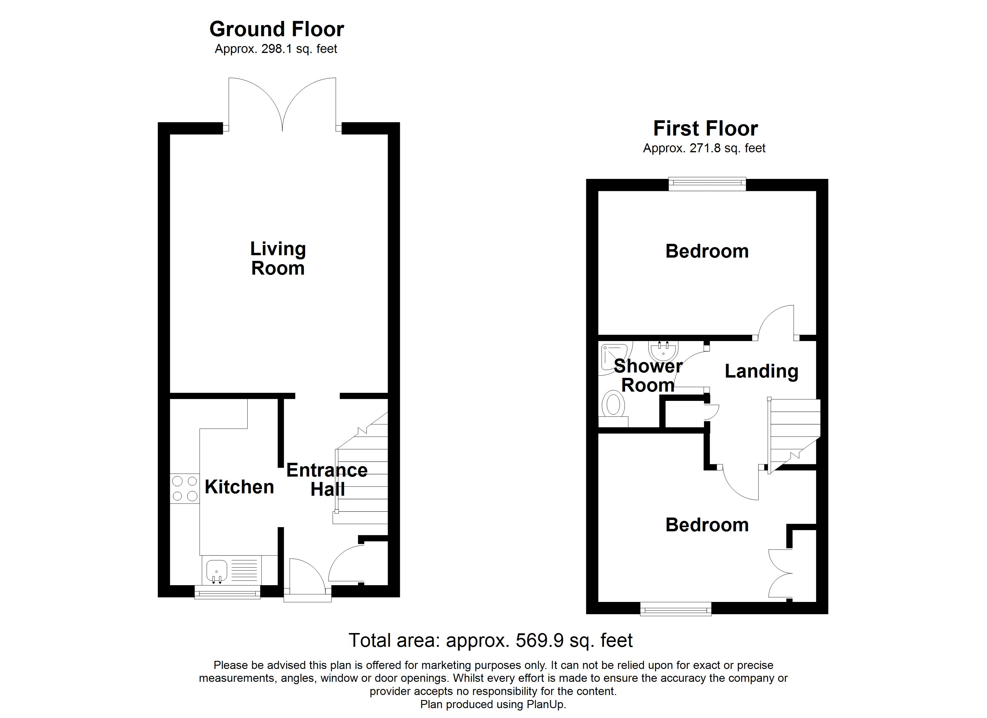 90, Thistledown, Kent floorplan
