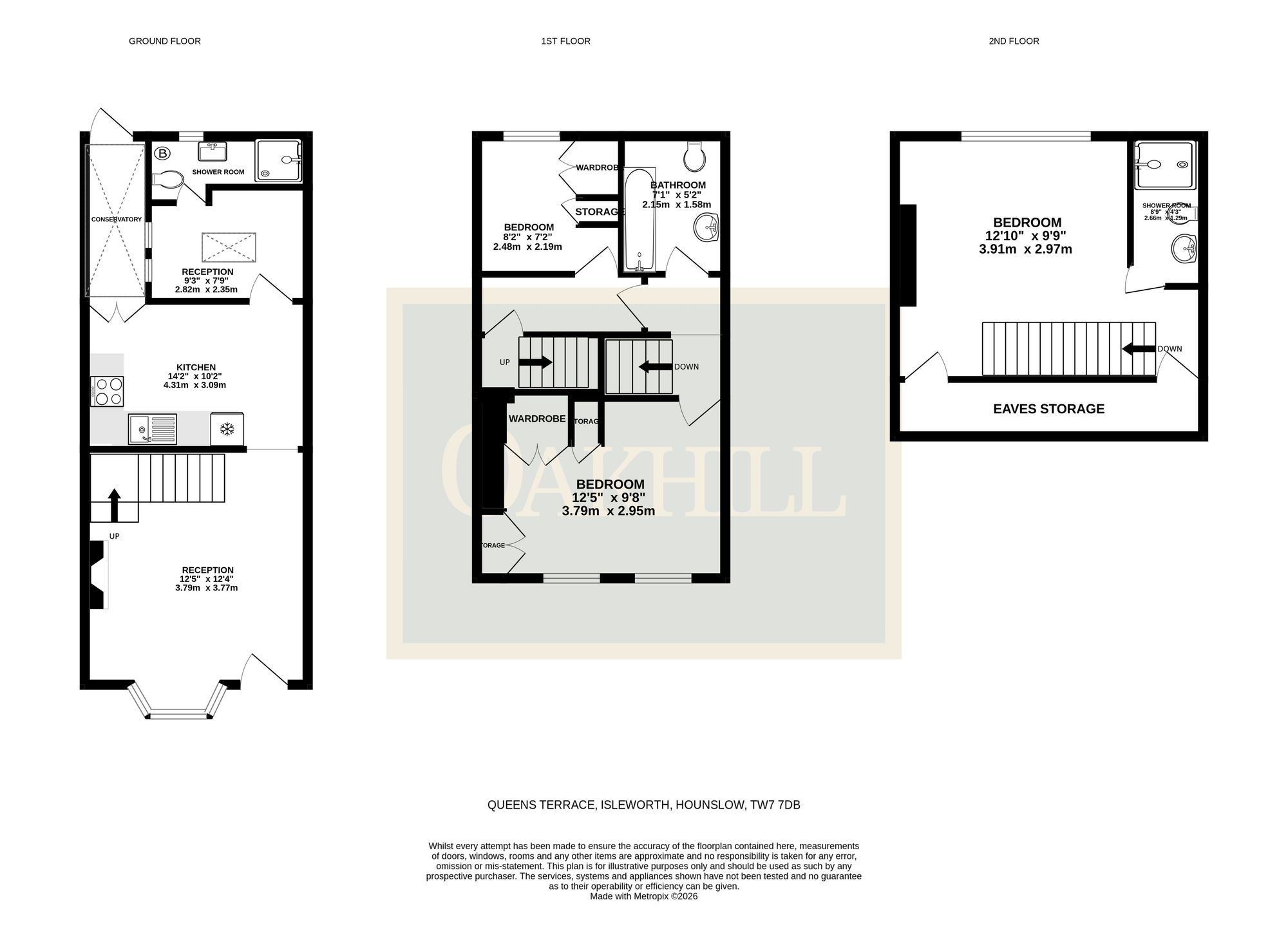 17 Queens Terrace, Isleworth floorplan