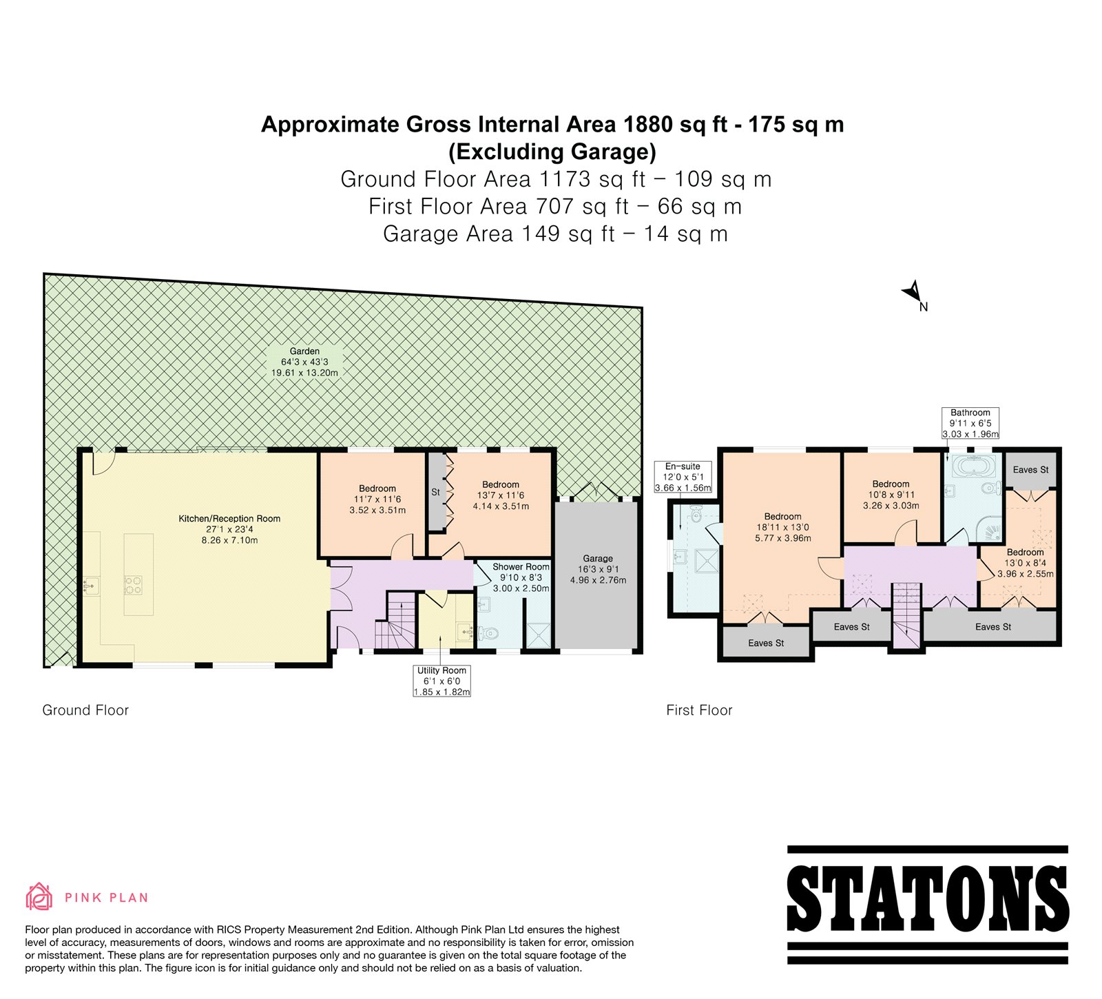 1, Cavendish Road, Barnet floorplan