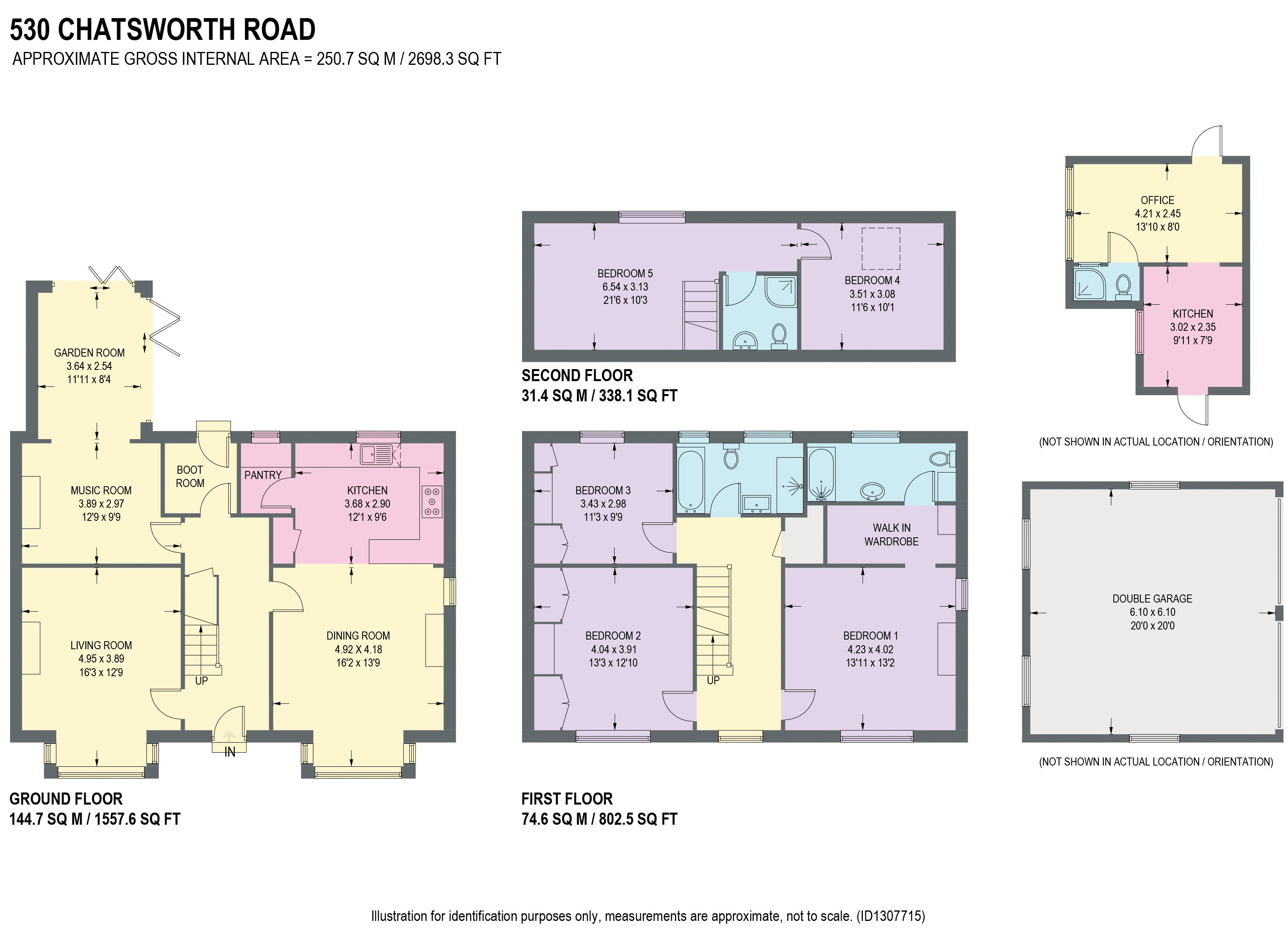 530, Chatsworth Road, Chesterfield floorplan