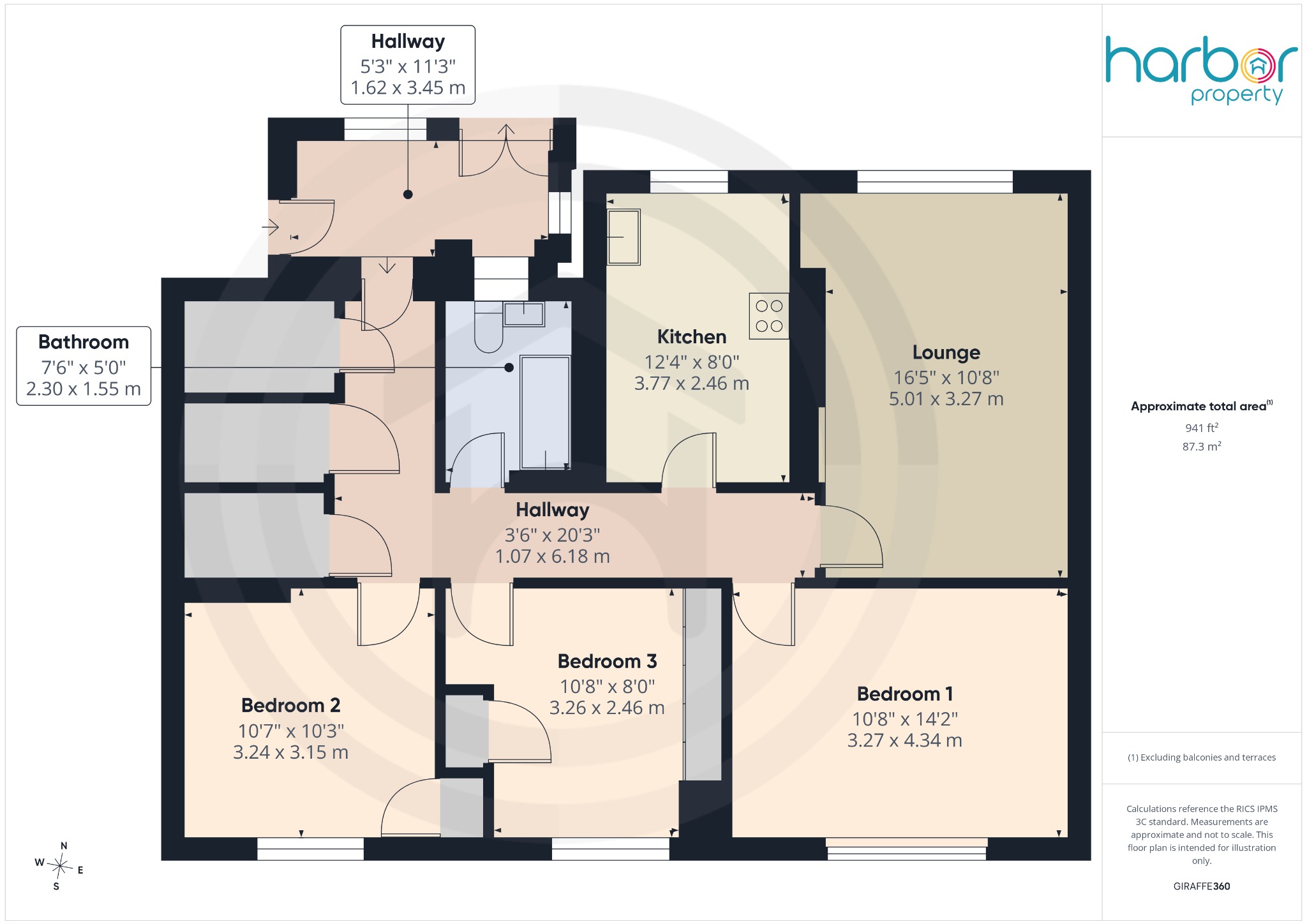 1/2 92 Sandaig Road, Barlanark, Glasgow floorplan