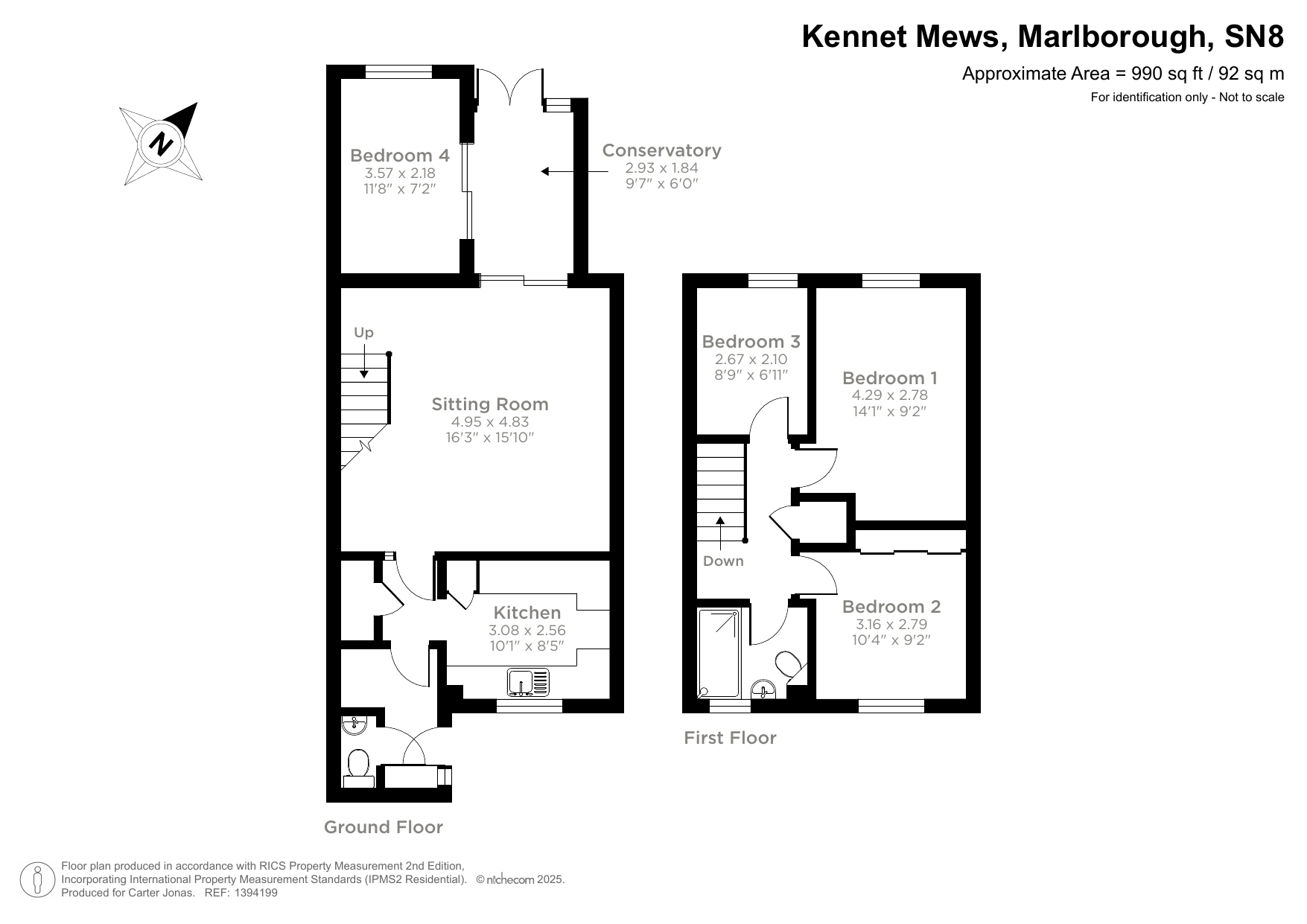 3, Kennet Mews, Wiltshire floorplan