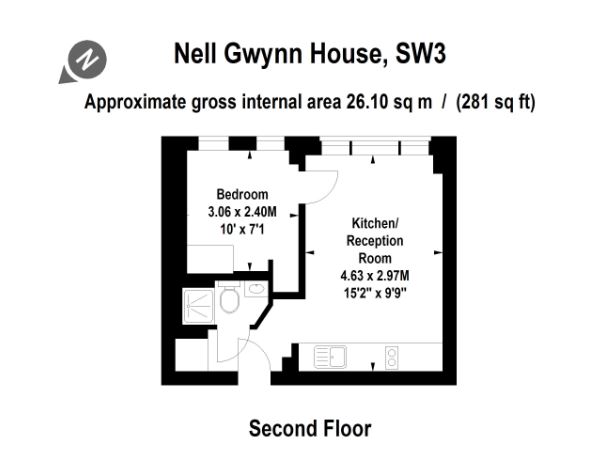 1 Bedrooms Block of flats to rent in Nell Gwynn House, Sloane Avenue, London SW3