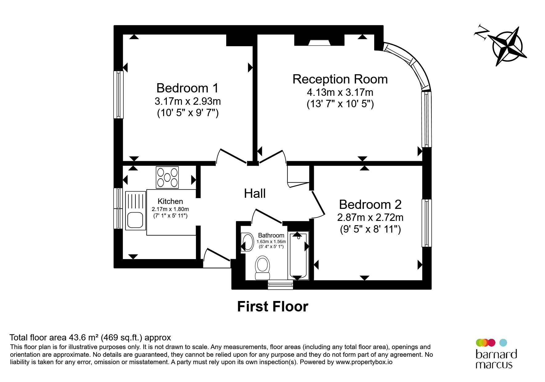 21, Windsor Avenue, London floorplan