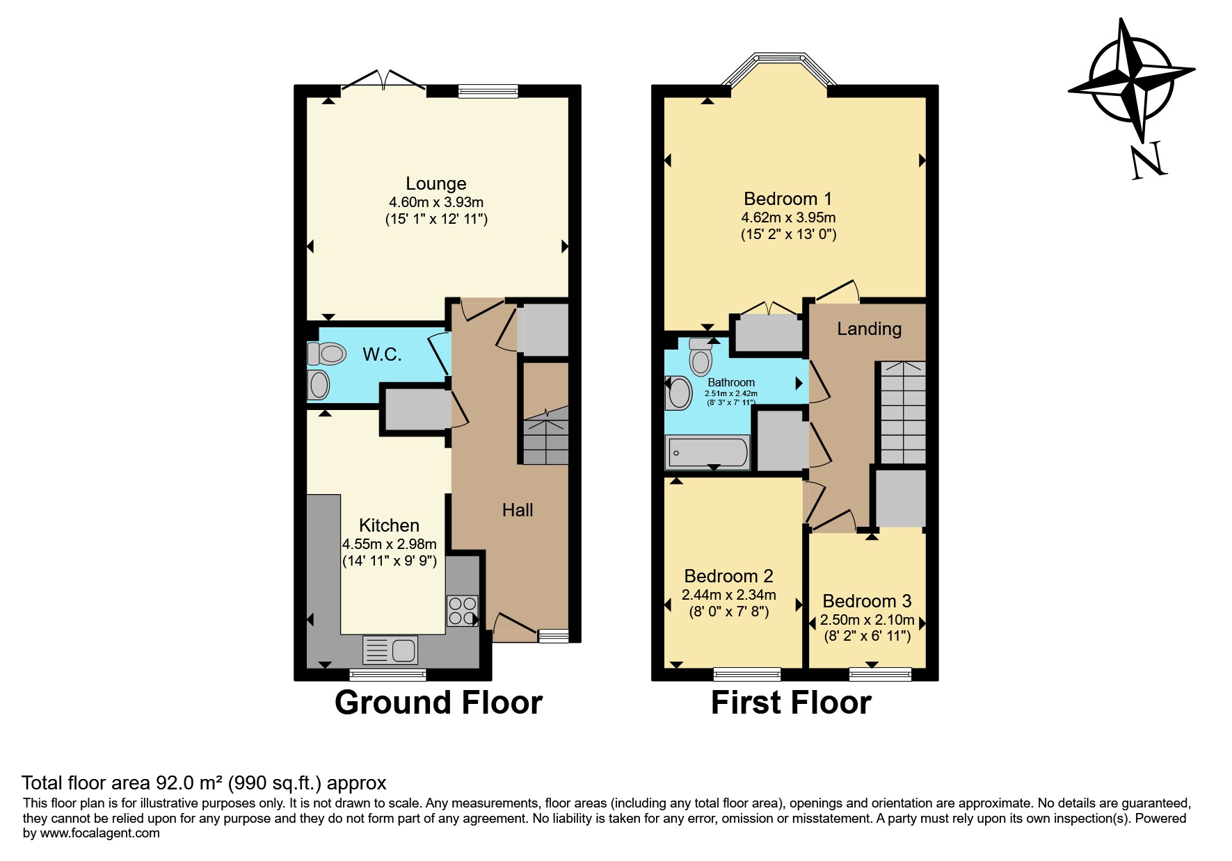 8, Staplers Court,  Penenden Heath, Maidstone floorplan
